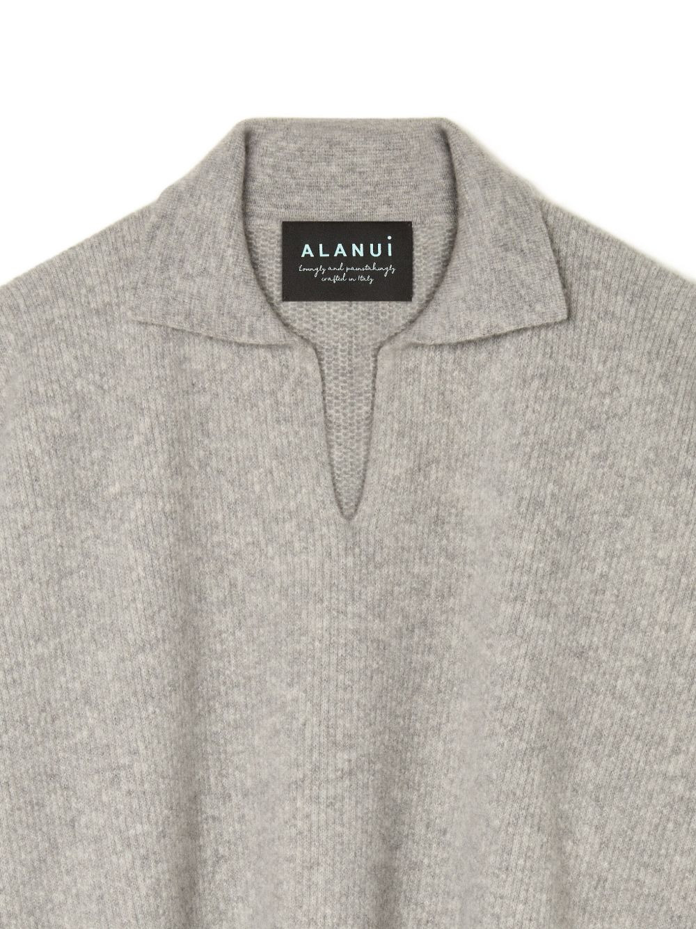 ribbed polo neck top - 5