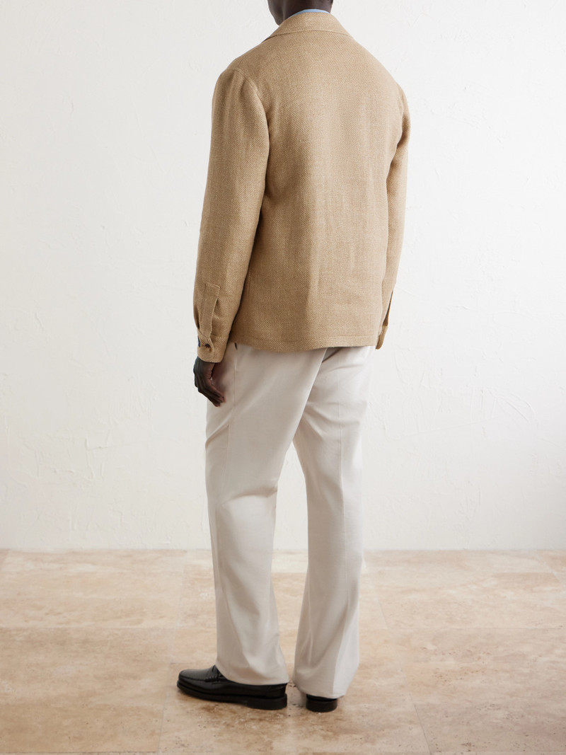 Linen and Cotton-Blend Blazer 4