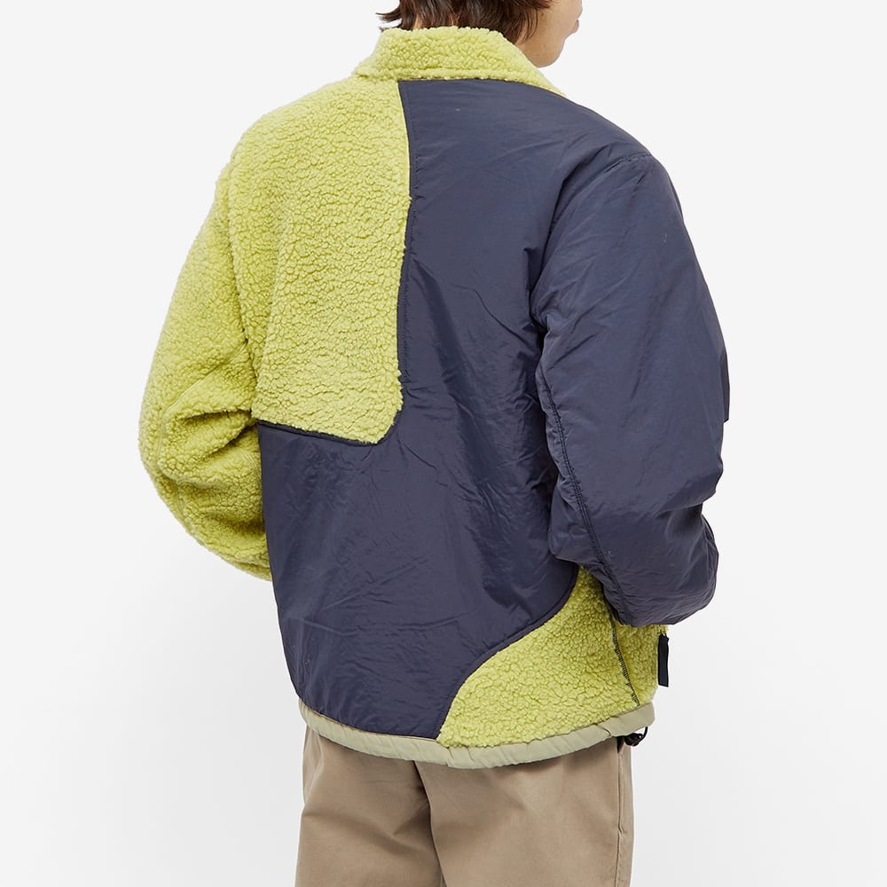 Brain Dead Paneled Fleece Jacket - 4