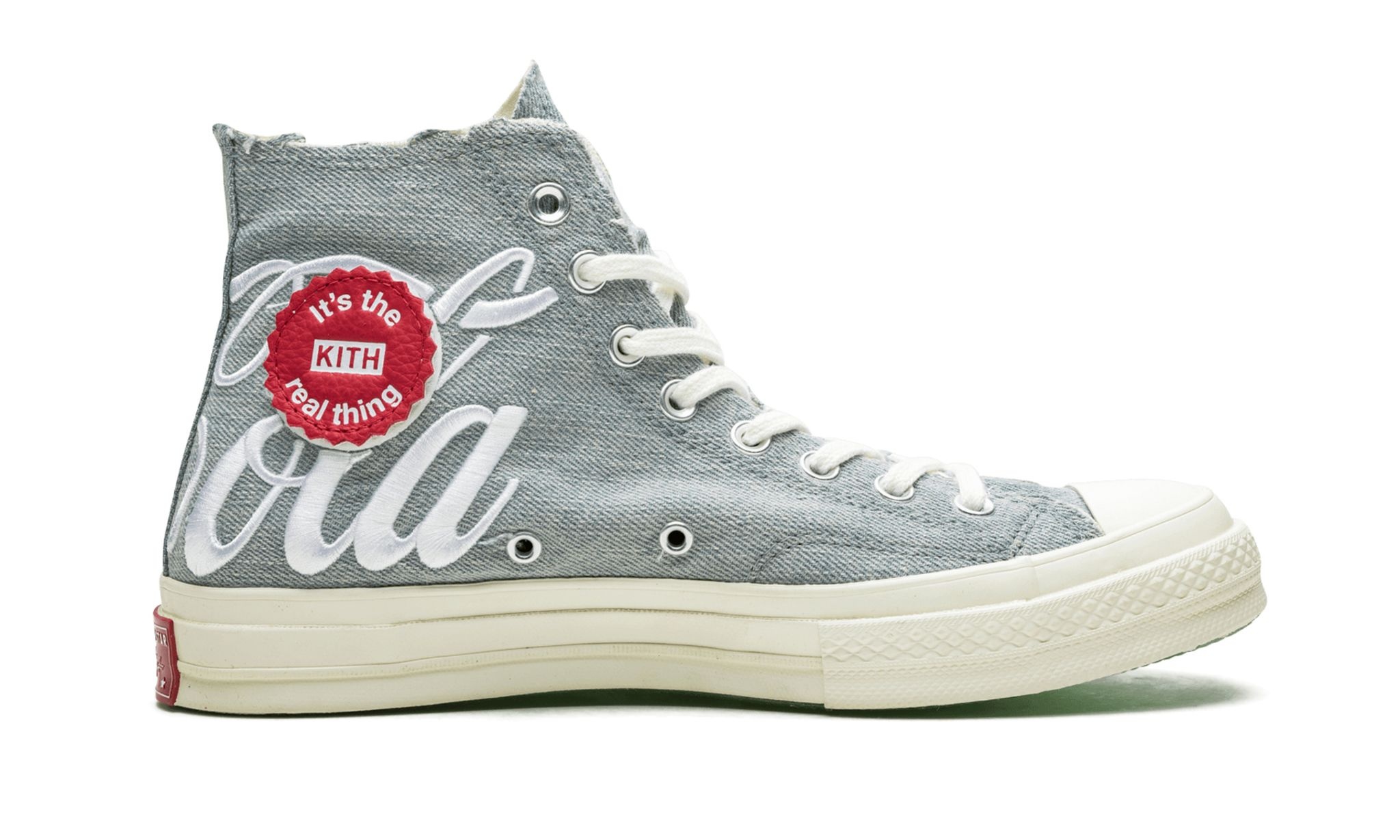 Chuck 70 Hi "Kith x Coca-Cola - Washed Denim" - 7