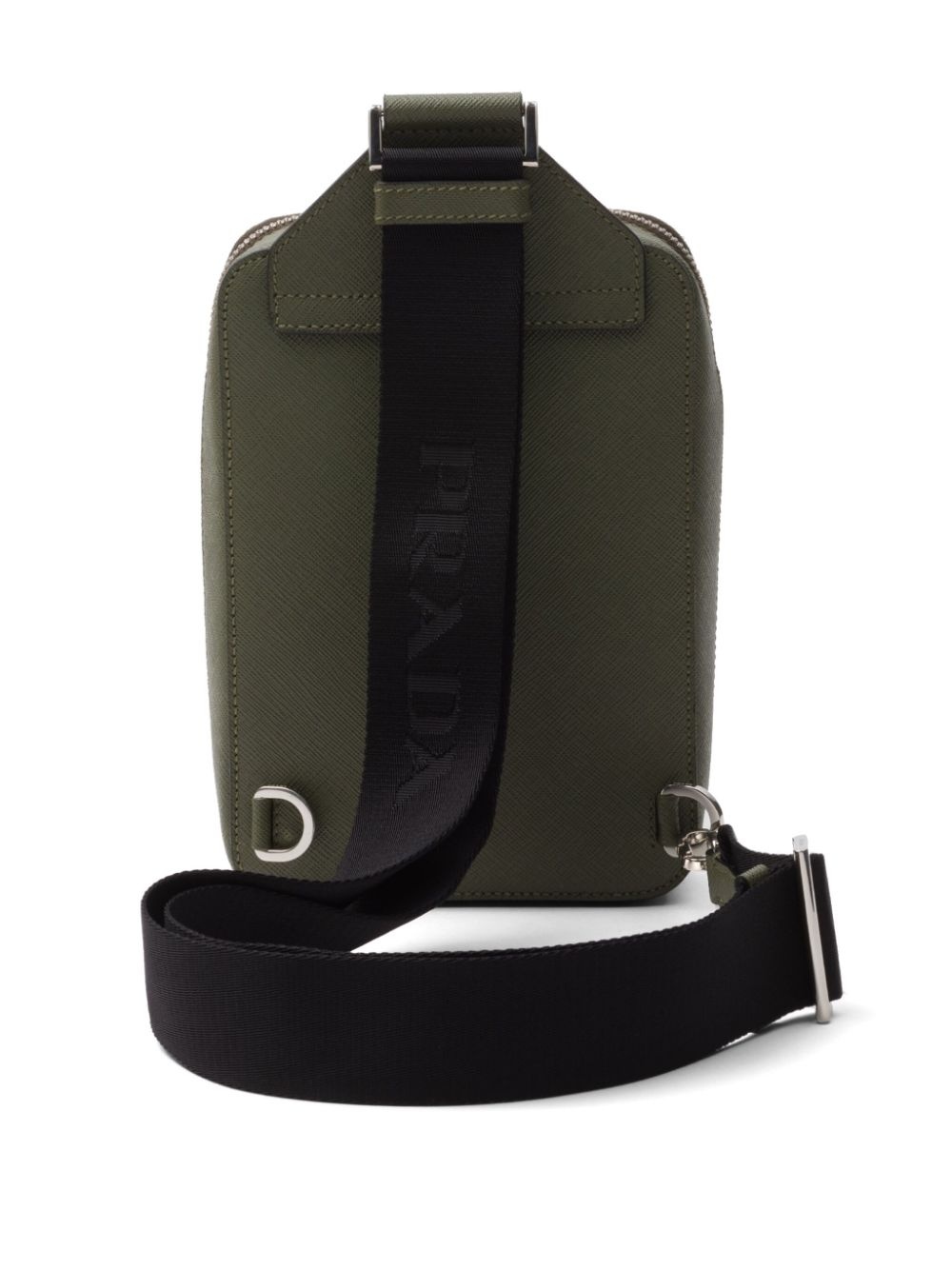 Brique leather shoulder bag - 2