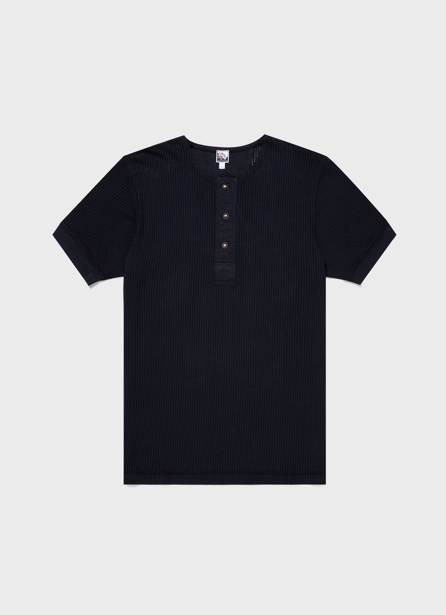 Sunspel x Nigel Cabourn Mesh Henley - 1