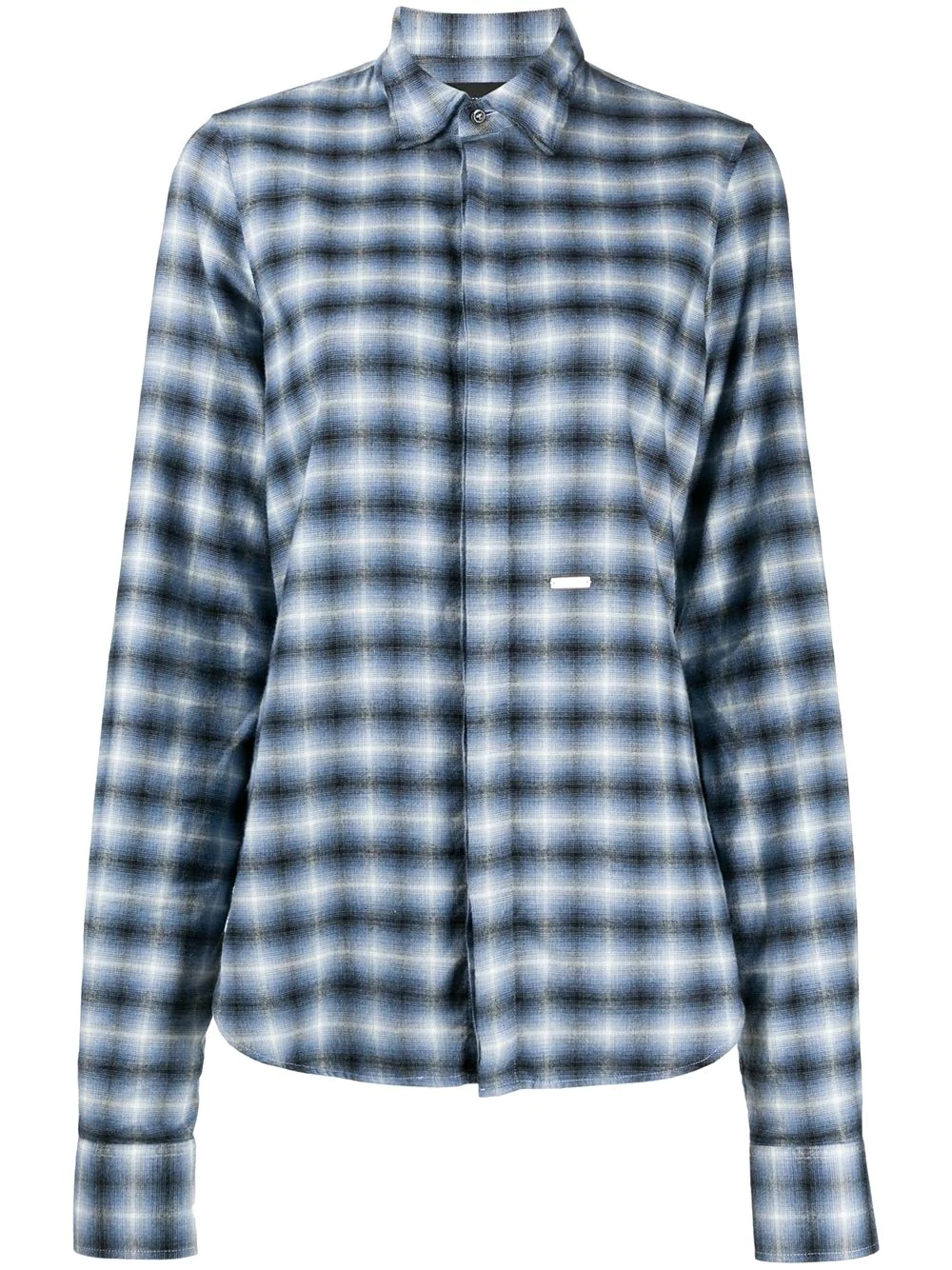 checked shirt - 1