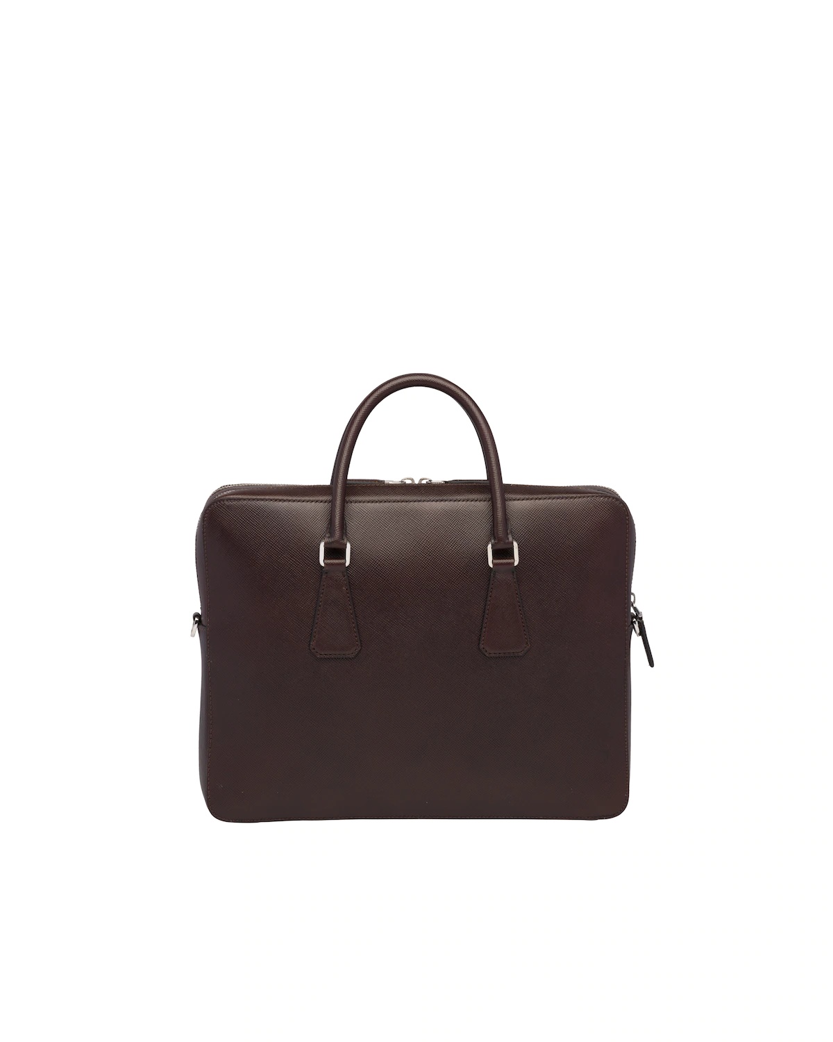 Saffiano Leather Briefcase - 4