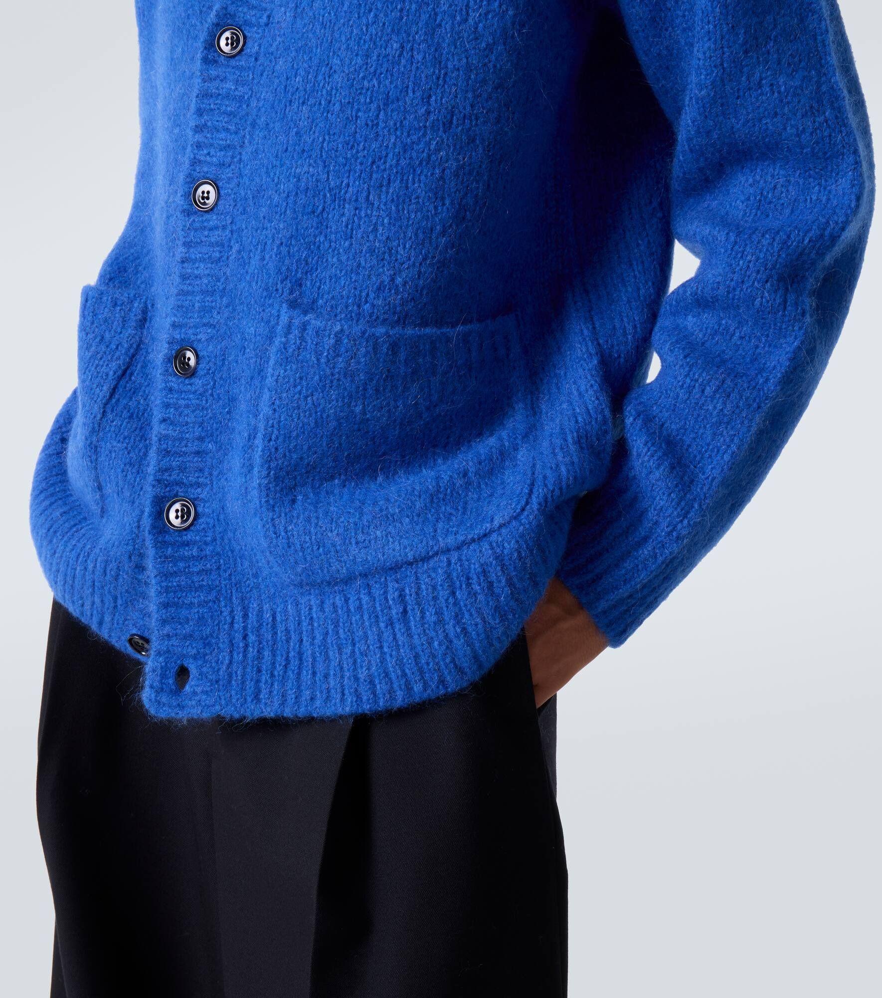 Alpaca and wool-blend cardigan - 6