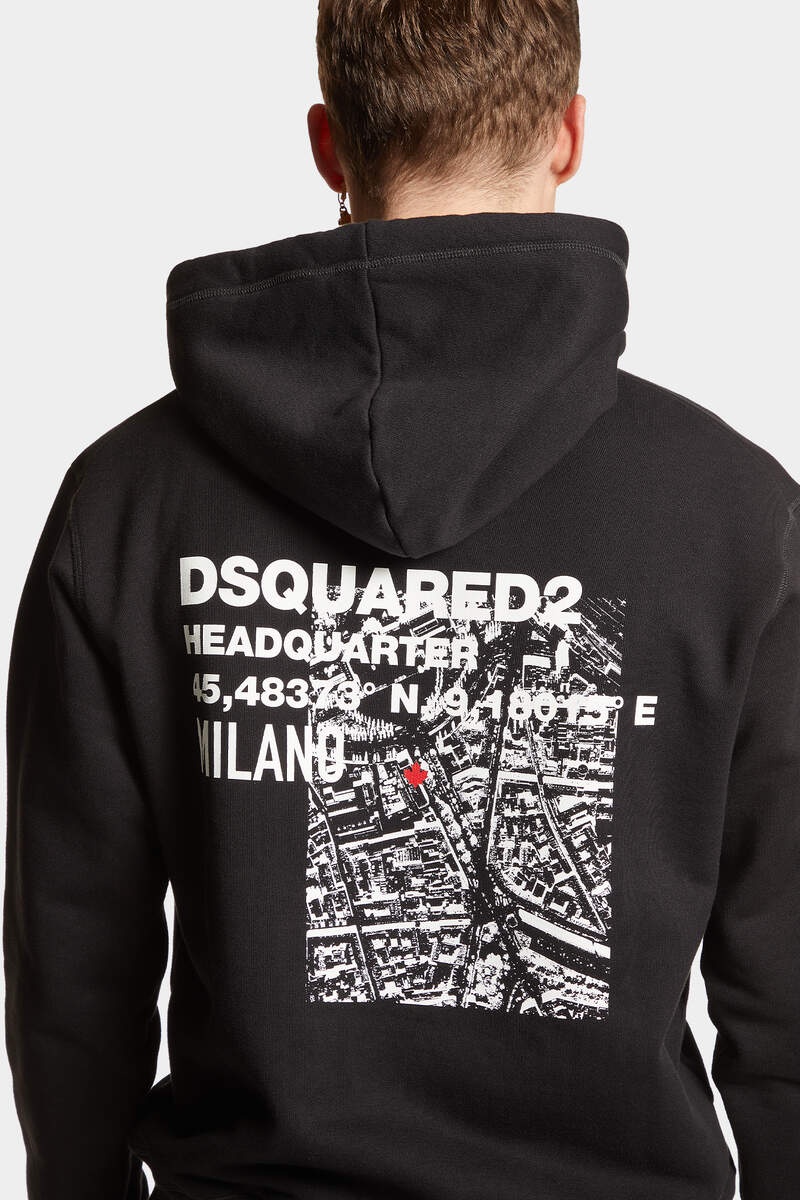 CERESIO MAP COOL FIT HOODIE SWEATSHIRT - 6