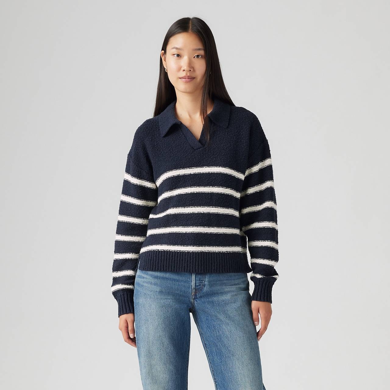 SATELLITE POLO SWEATER - 2