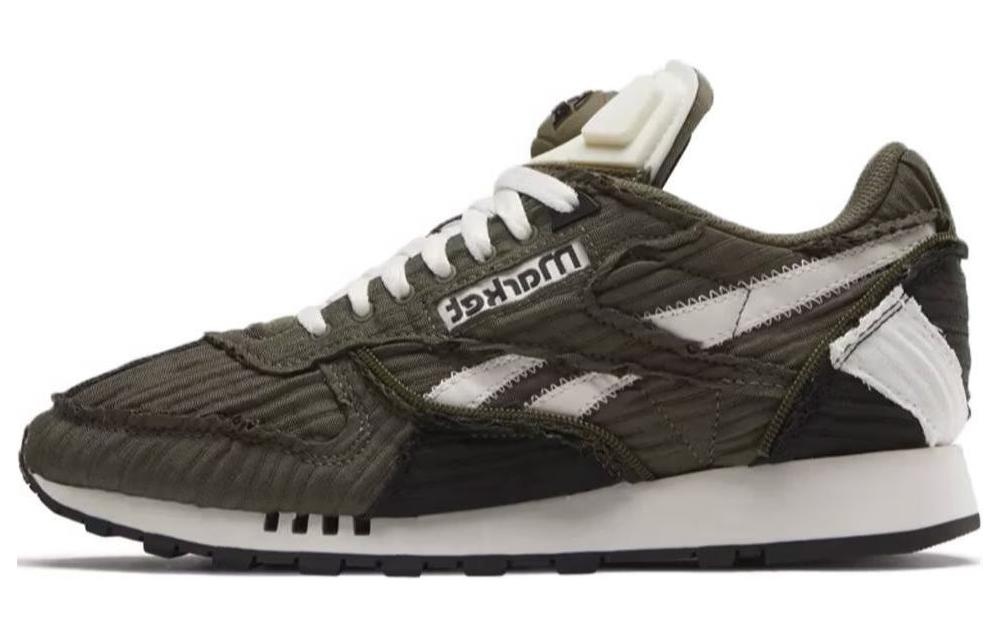 Reebok Market X Classic Leather Pump 'Army Green' 100069830 - 2