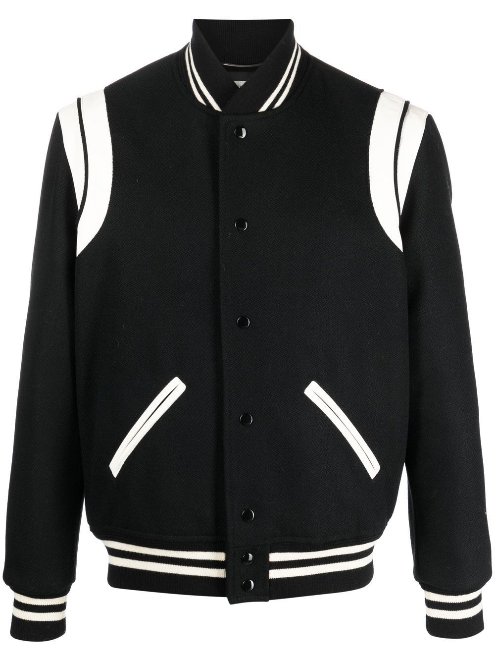 Saint Laurent  Coats Black - 1