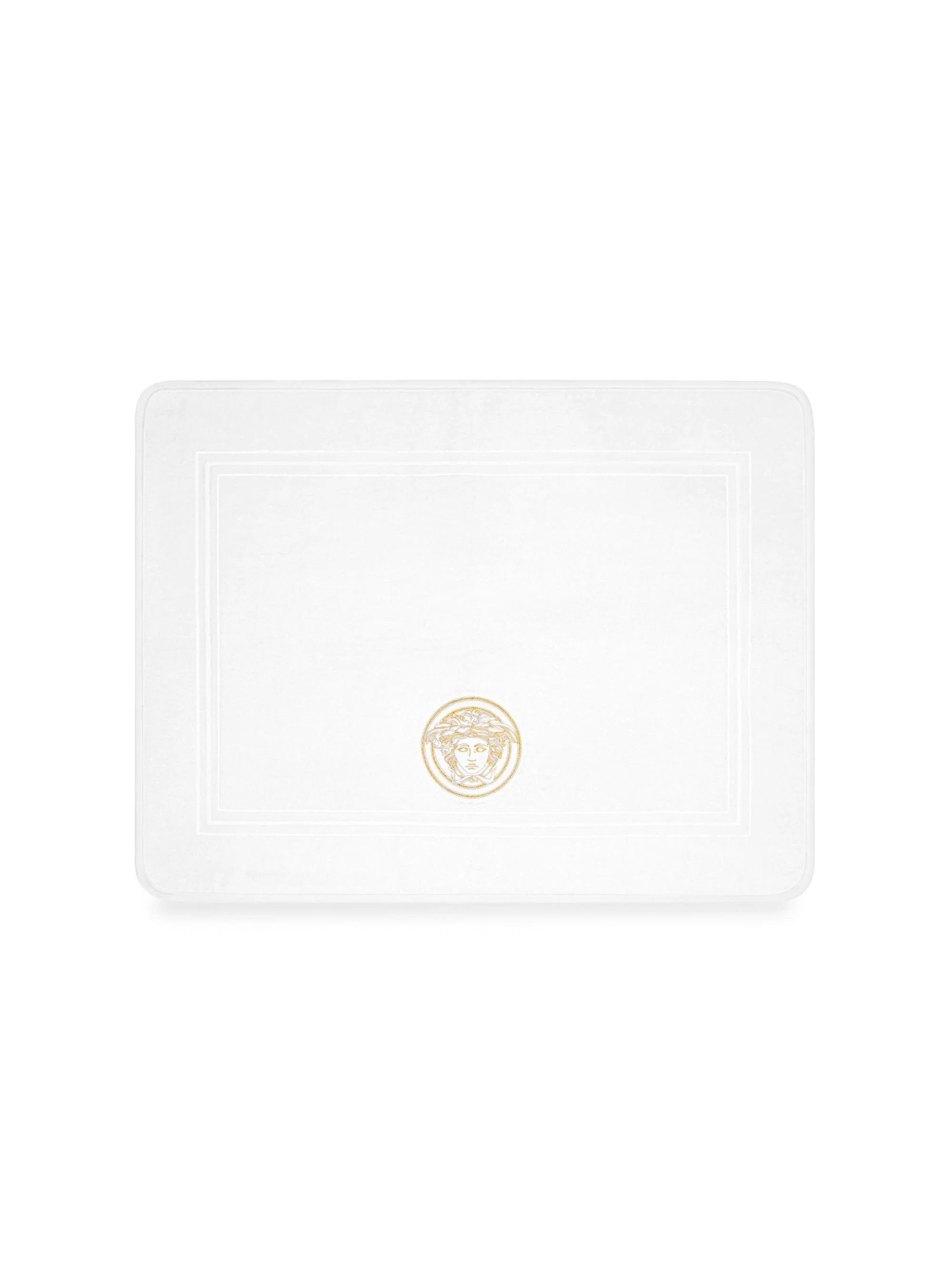 Medusa Gala Bath Mat - White Gold - 1