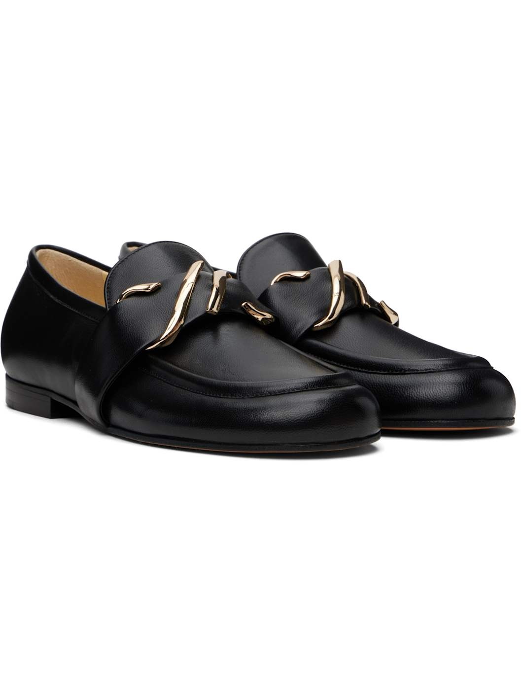 Black Monogram Loafers - 4