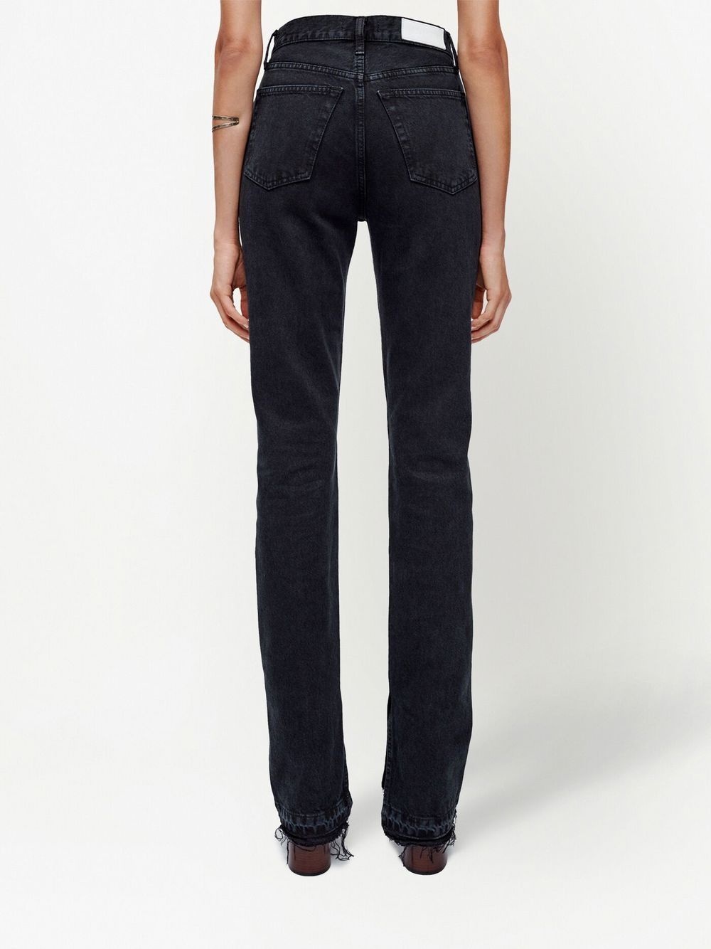 skinny-cut boot trousers - 4