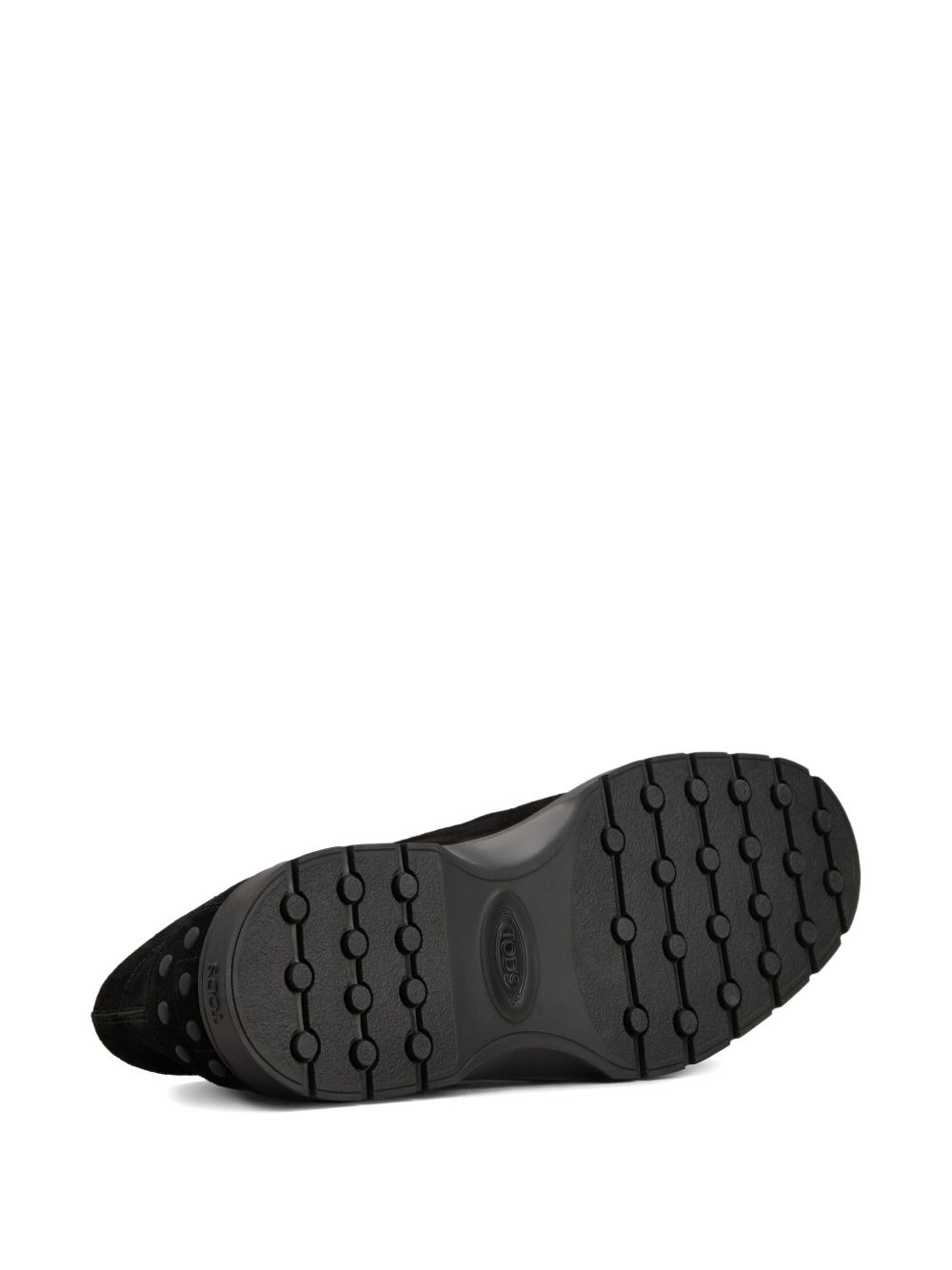 lace-up suede desert boots - 5