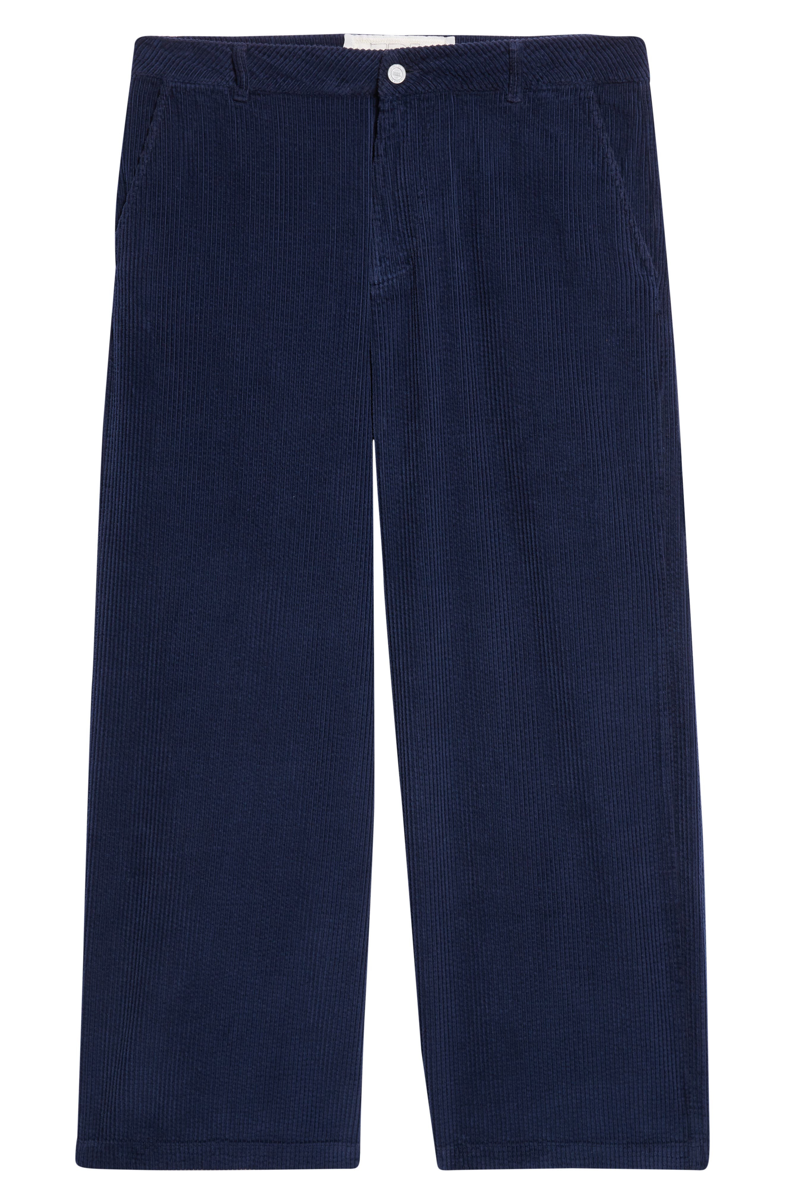 ERL Gender Inclusive Stretch Corduory Pants in Navy at Nordstrom - 6
