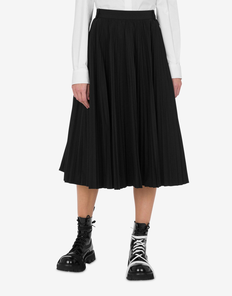 COTTON BLEND FLANNEL SKIRT 1