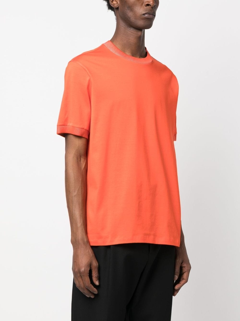 crew-neck cotton T-shirt - 3