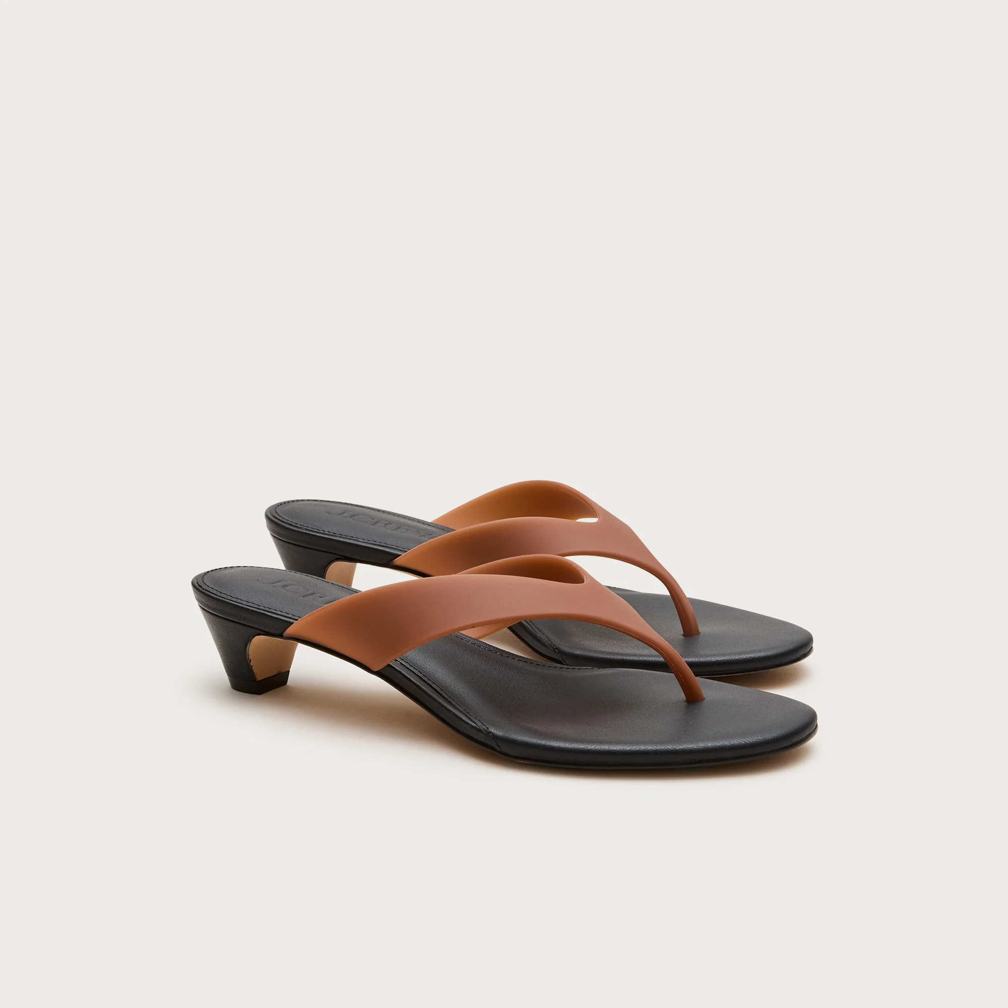 Jelly kitten-heel sandals - 1