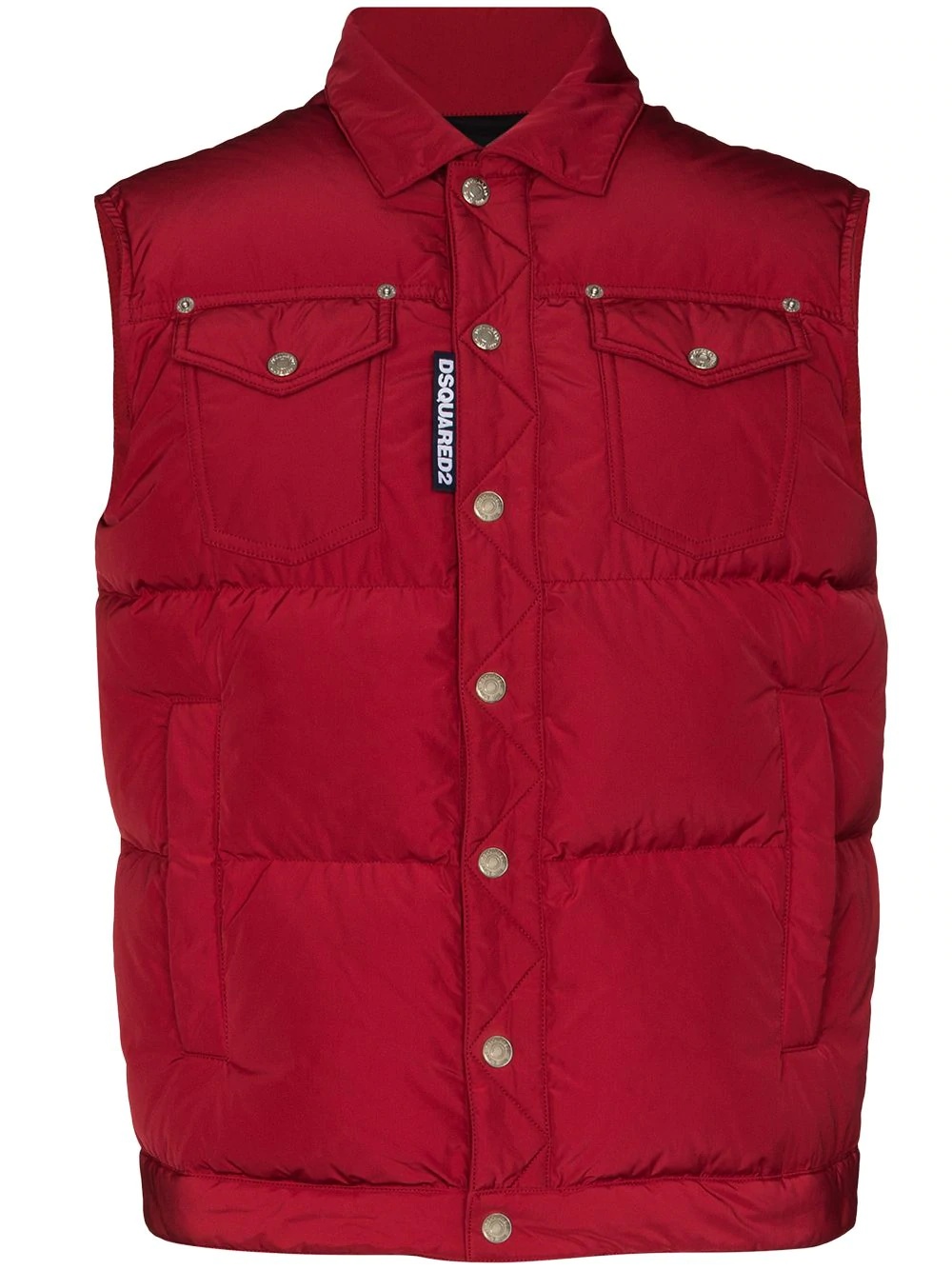 padded down gilet - 1