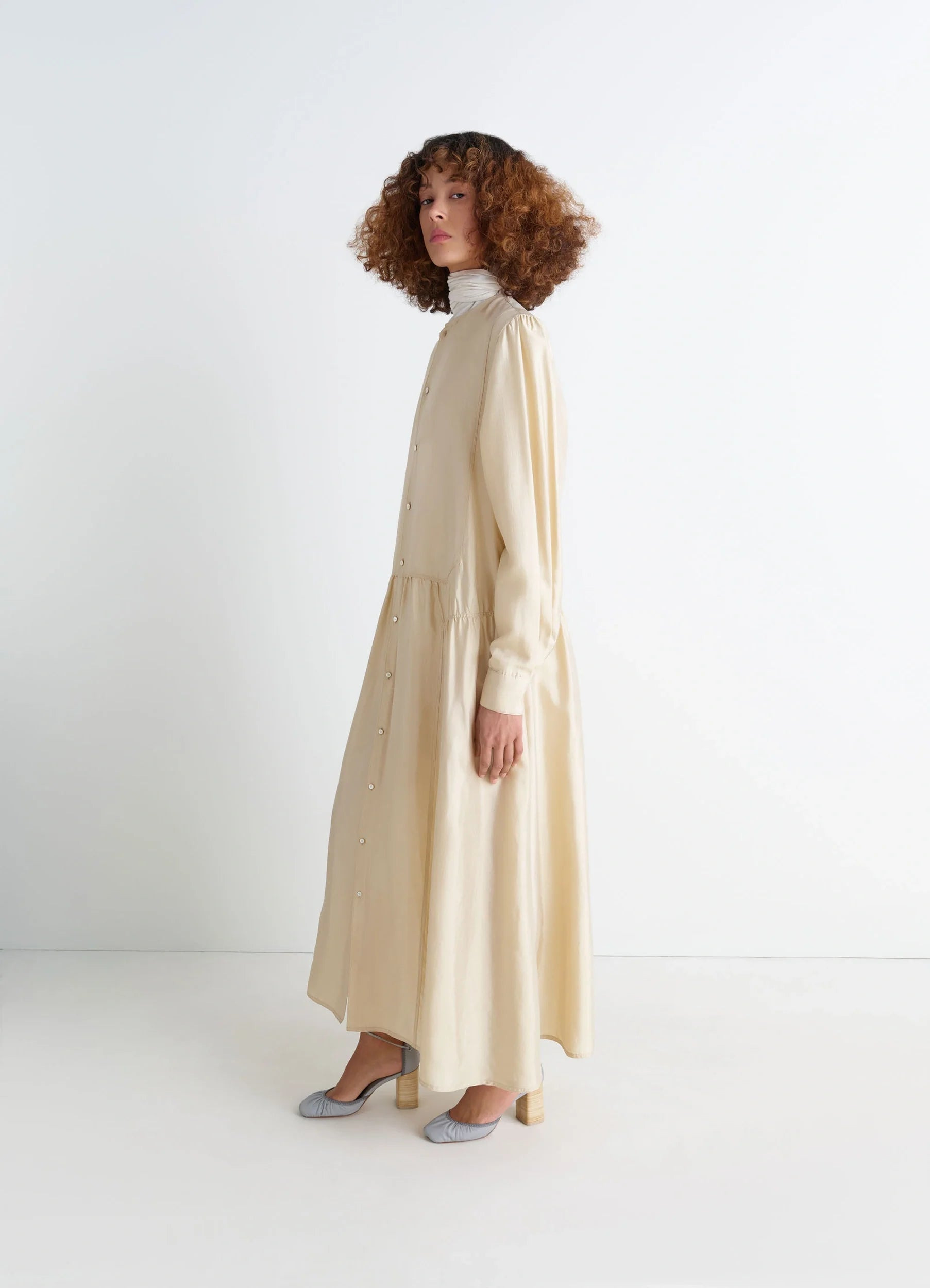 BUTTONED DRESS - 3
