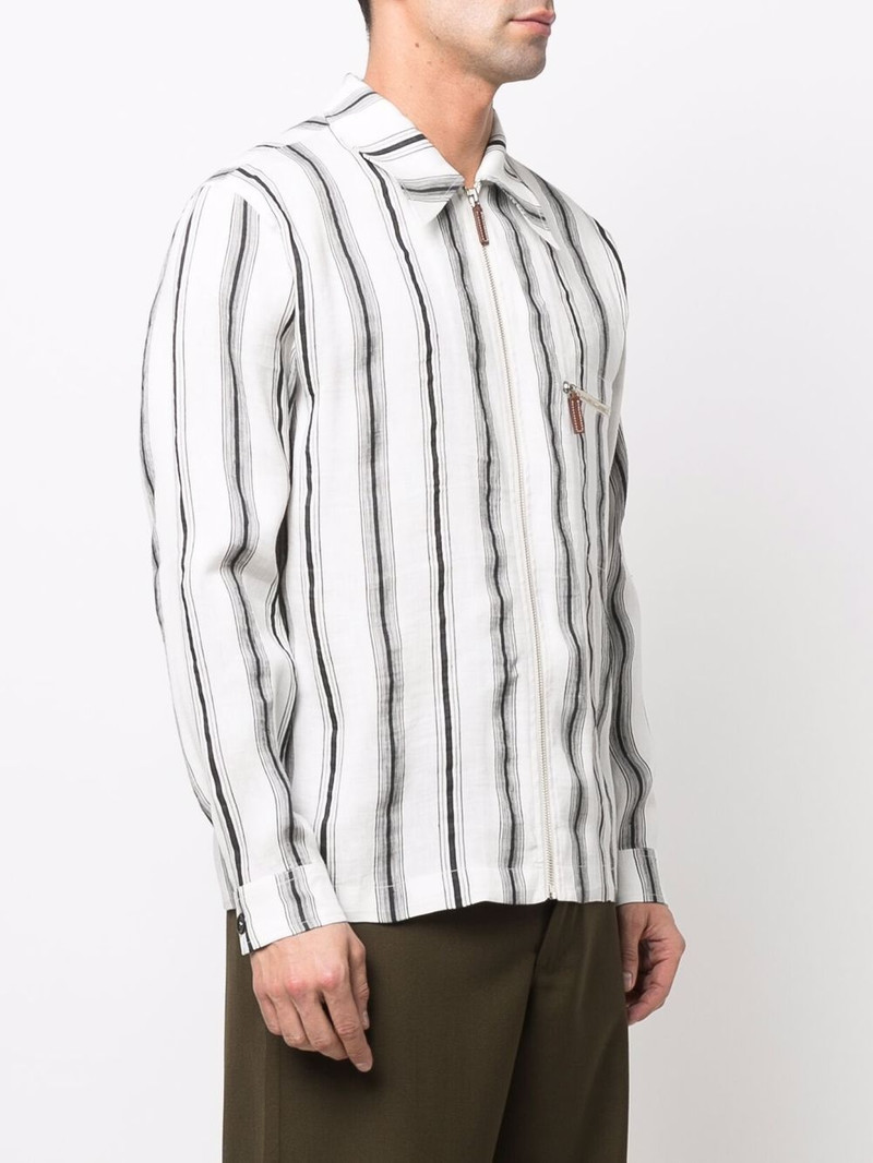 stripe-print shirt 3