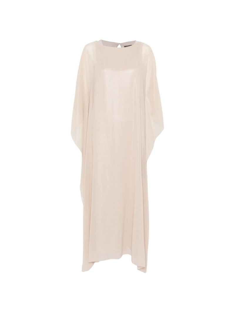 crew-neck maxi dress 1