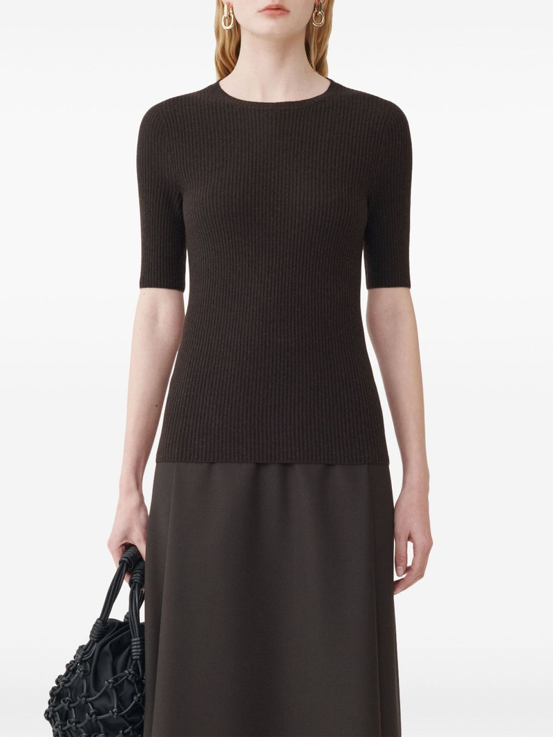 ribbed-knit t-shirt 3