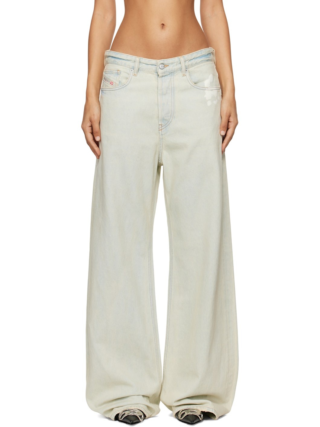 Blue Straight 1996 D-Sire 09j81 Jeans - 1