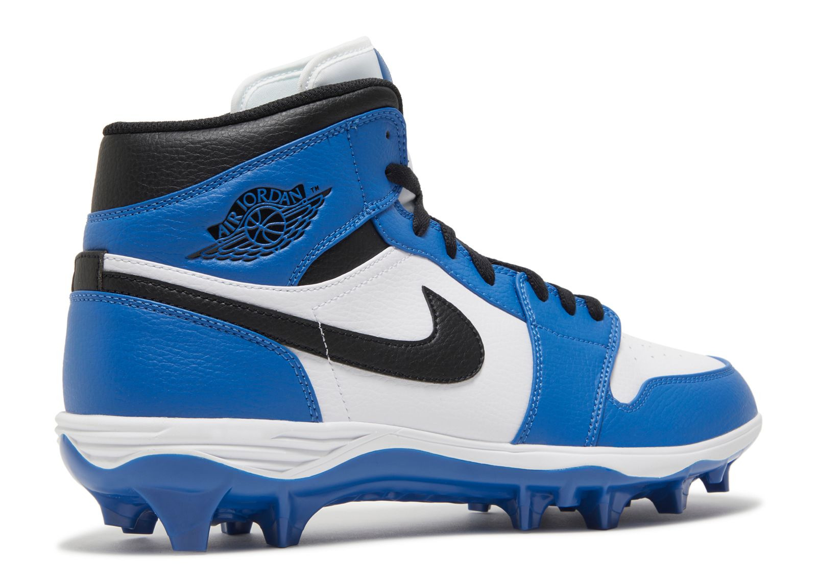 JORDAN 1 MID TD CLEAT 'WHITE BLACK ROYAL' - 3