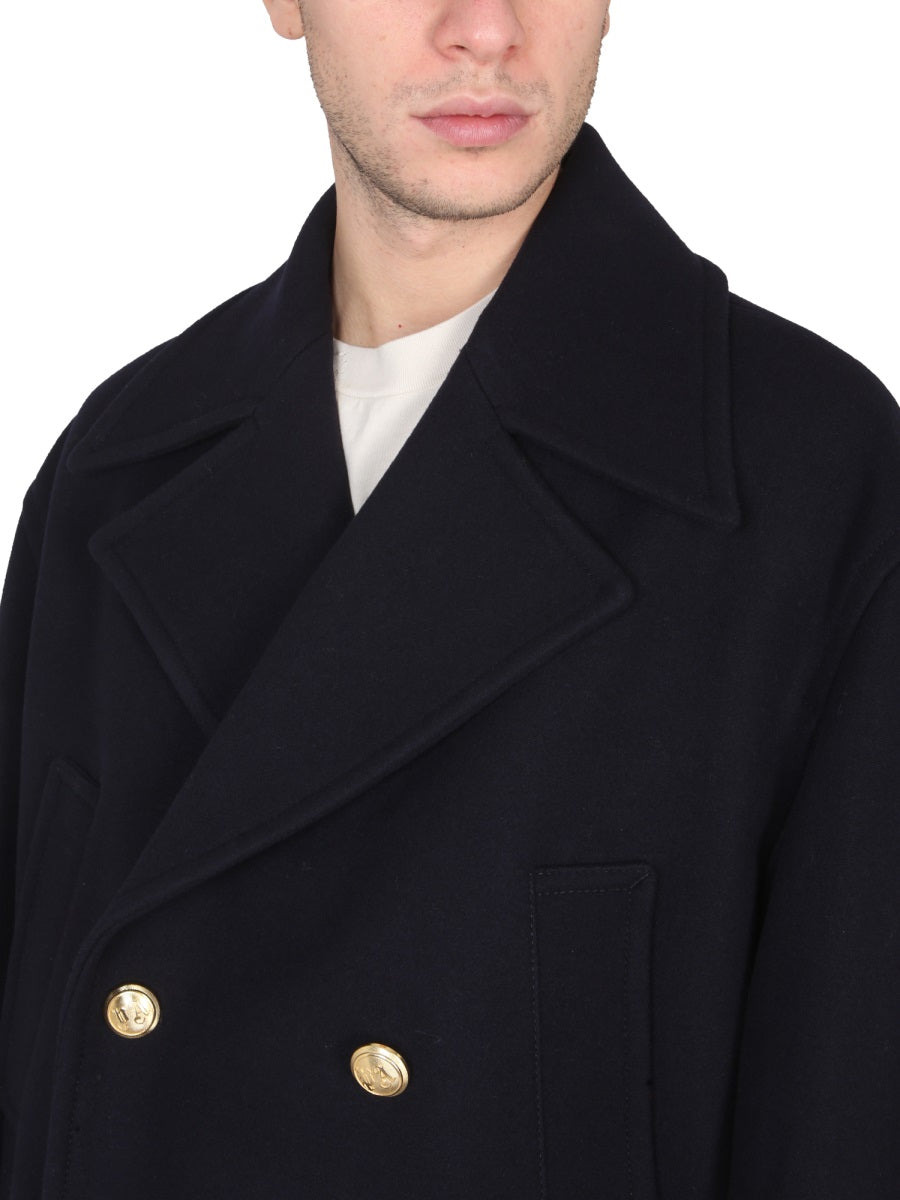 Palm Angels Men Double-Breasted Coat - 3