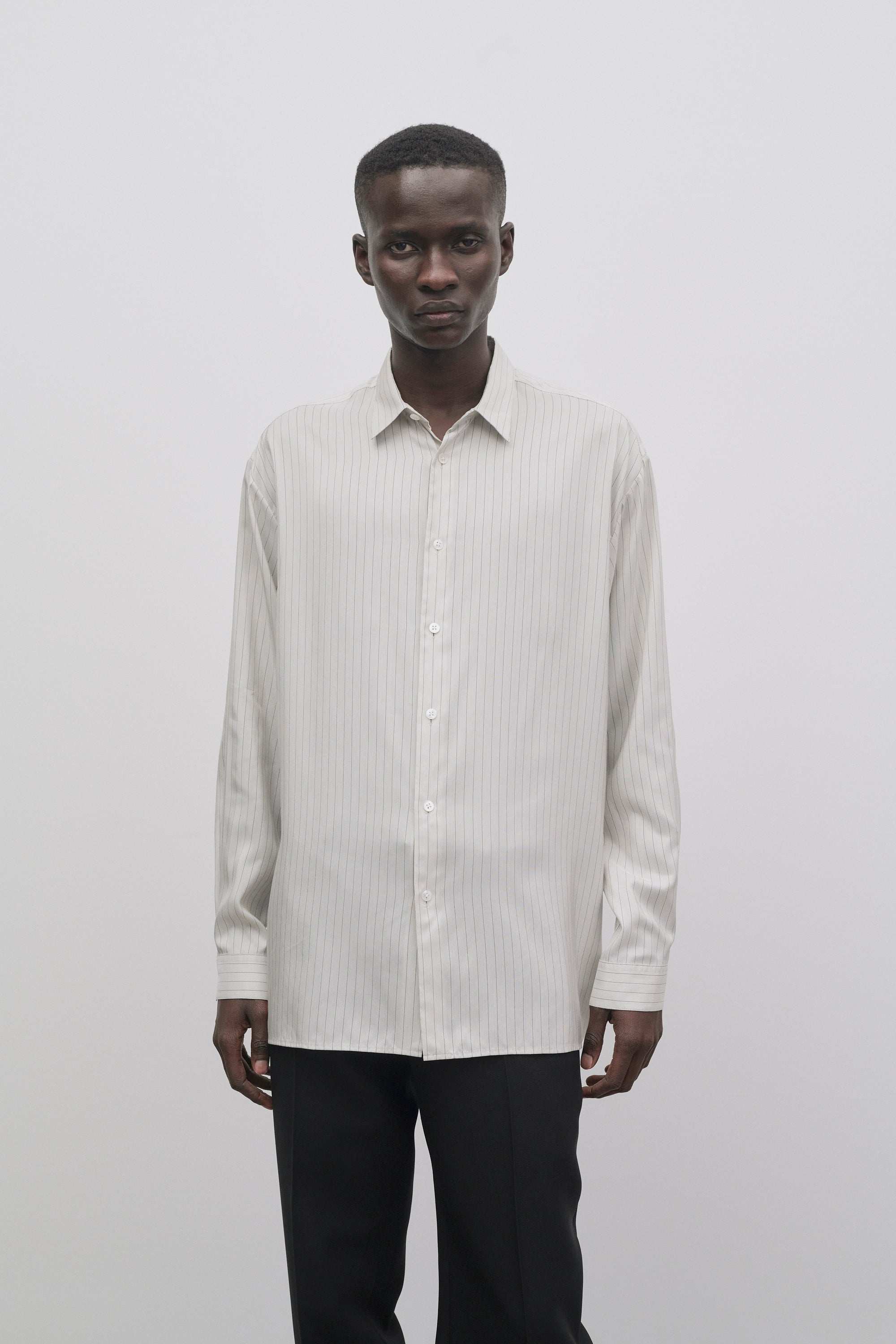 Albie Shirt in Silk - 3