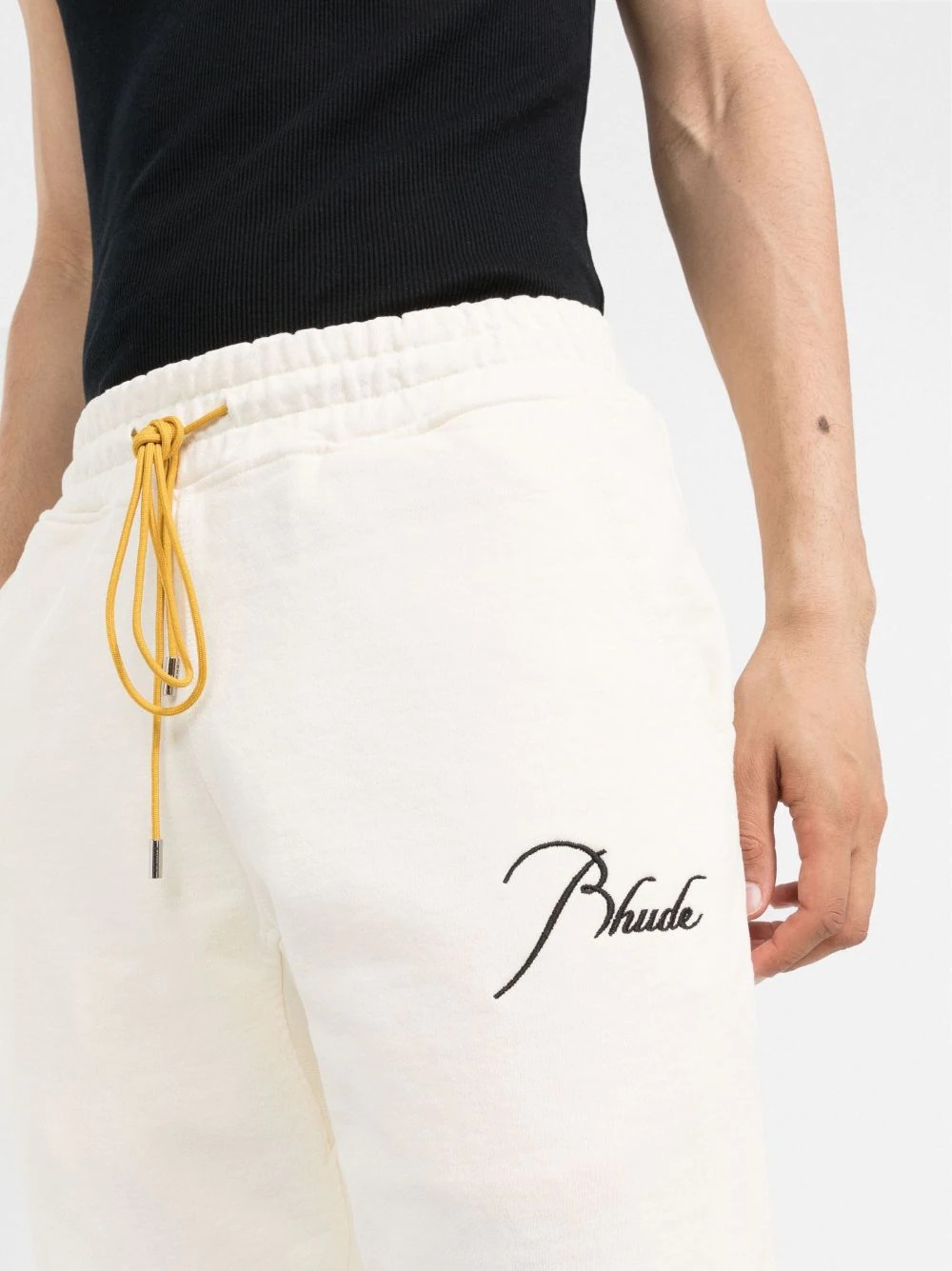 logo-embroidered track pants - 5