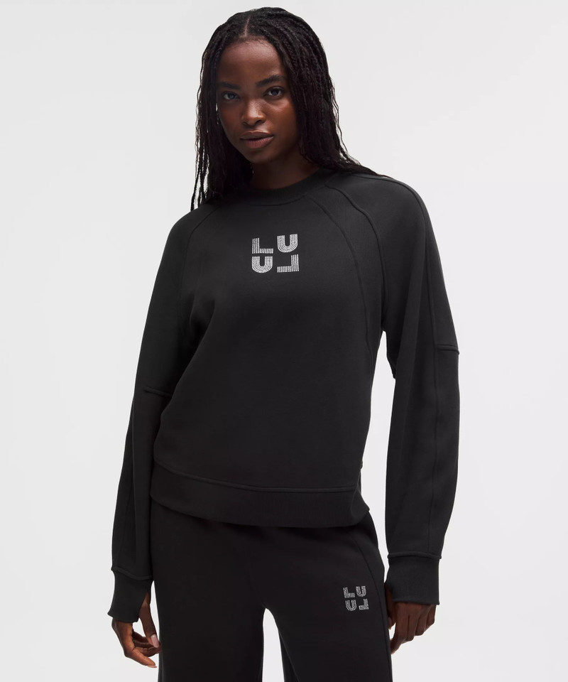 Scuba Oversized Hip-Length Pullover Hoodie *Jewelled 1