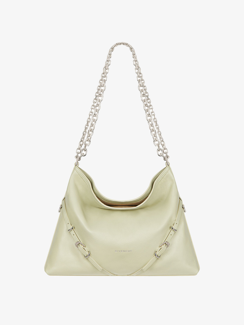 MEDIUM VOYOU CHAIN BAG 에 LEATHER - 1