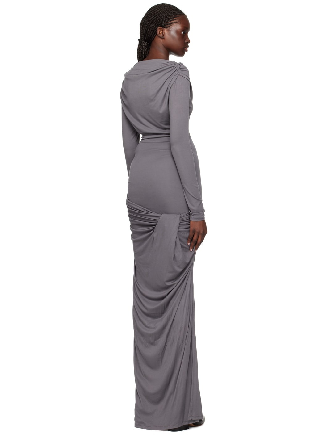 SSENSE Exclusive Gray Maxi Dress - 3