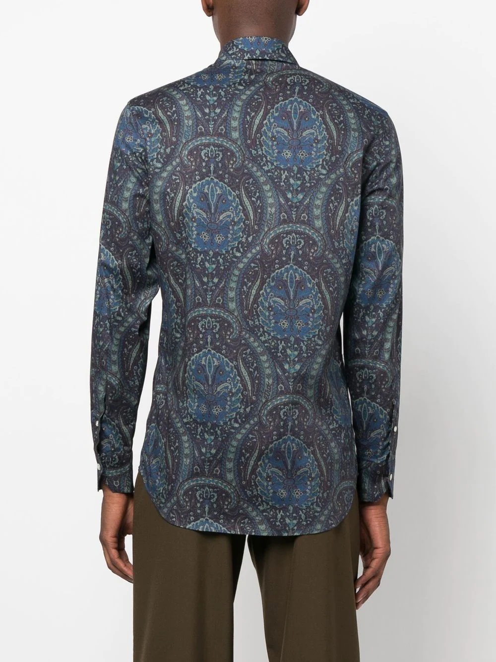 graphic-print long-sleeve shirt - 4