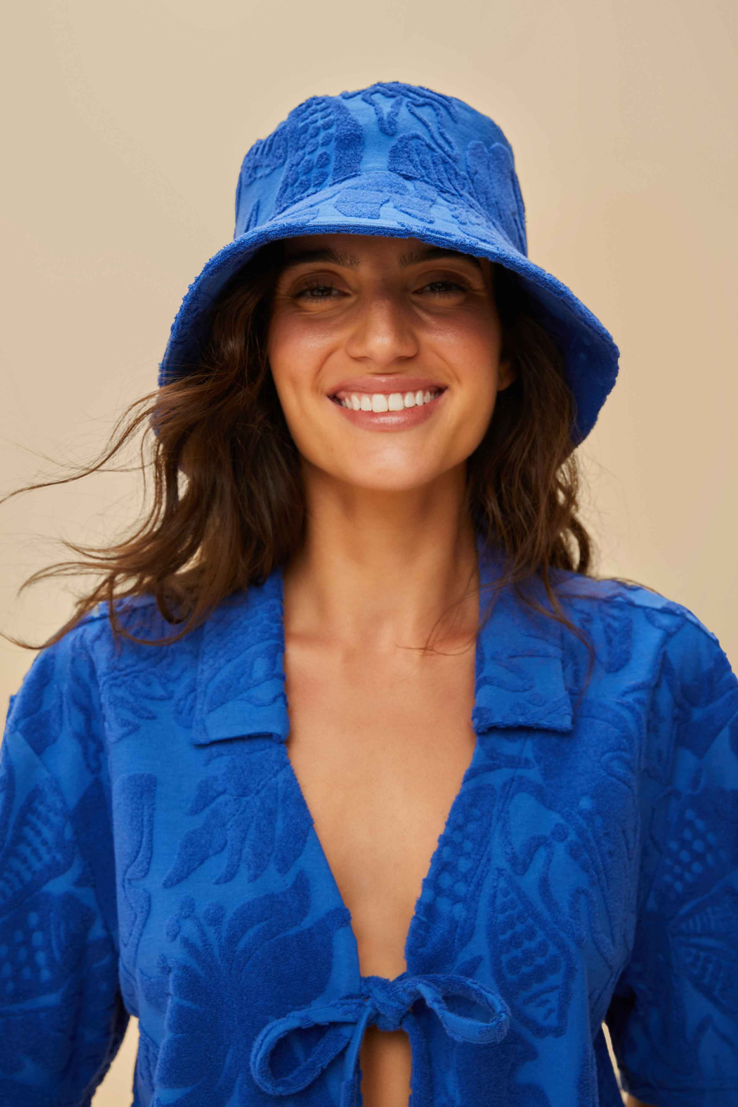 Blue River Nature Towel Hat - 2