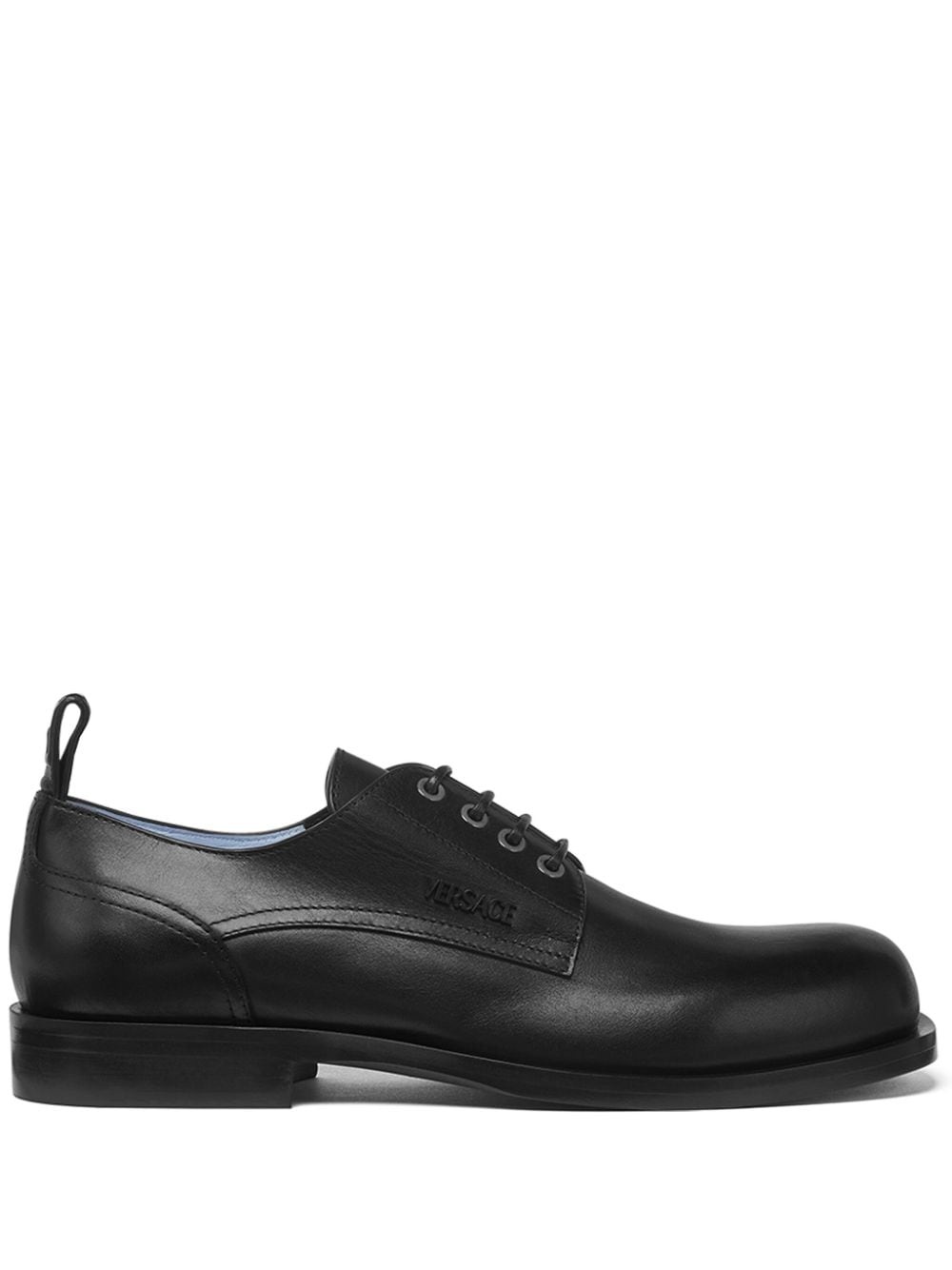 leather derby shoes - 1
