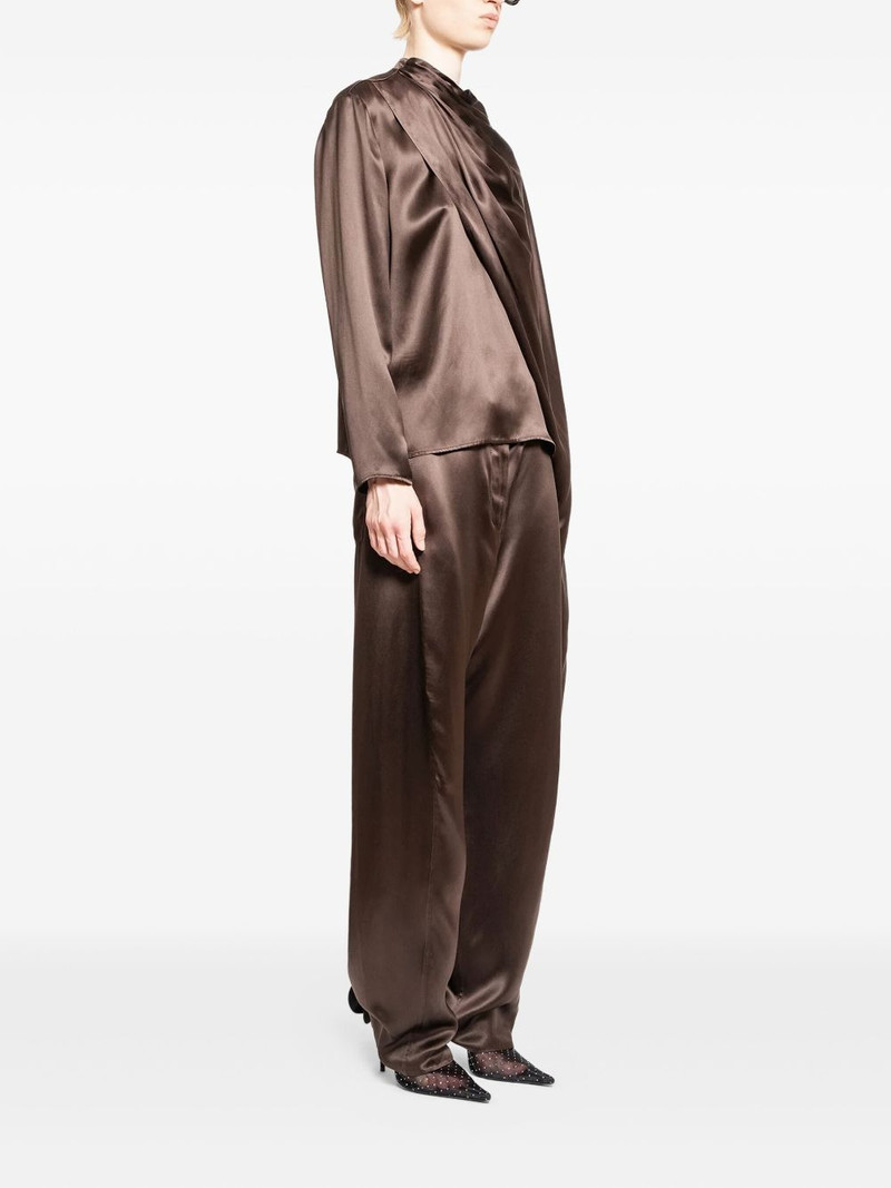 MAGDA BUTRYM draped silk blouse outlook