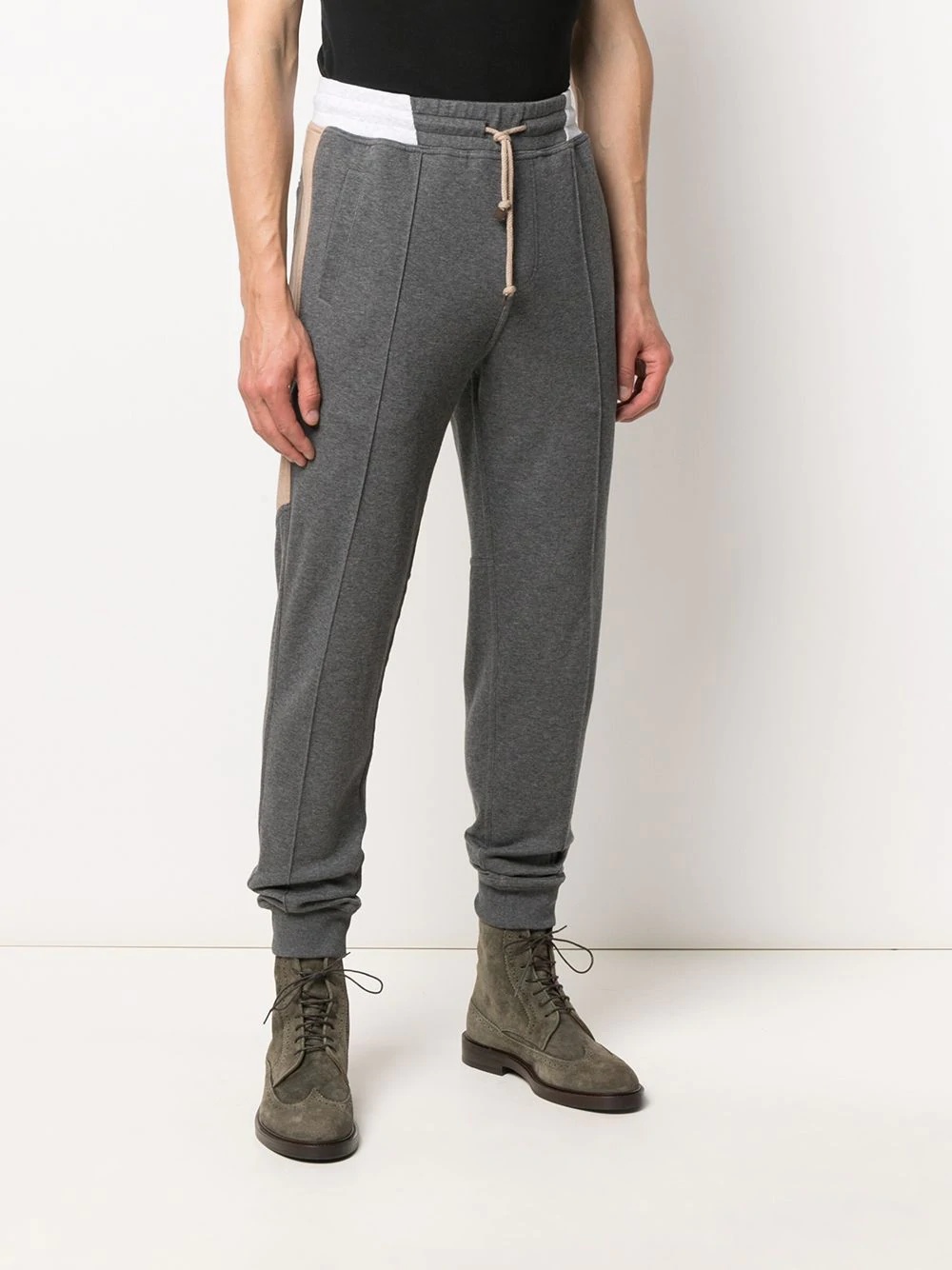 stripe detail track pants - 3