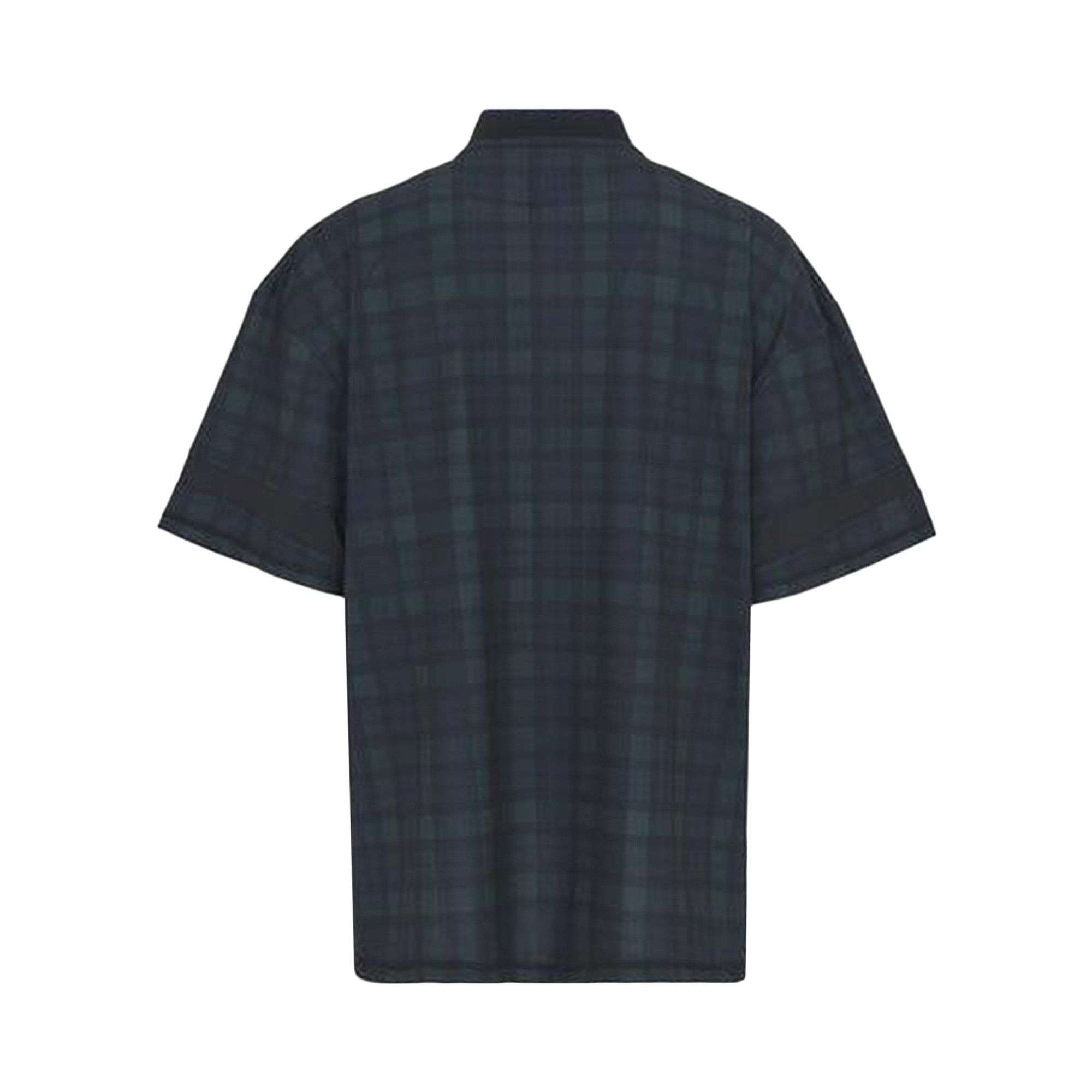 Martine Rose Football Shirt 'Black/Tartan' - 2