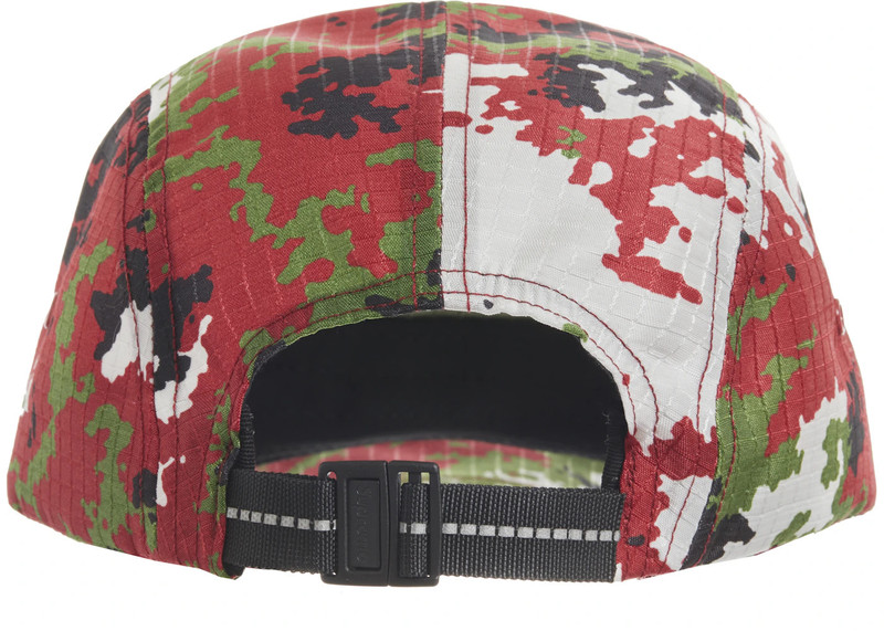 Supreme Supreme Camo Ripstop Camp Cap Red Camo outlook