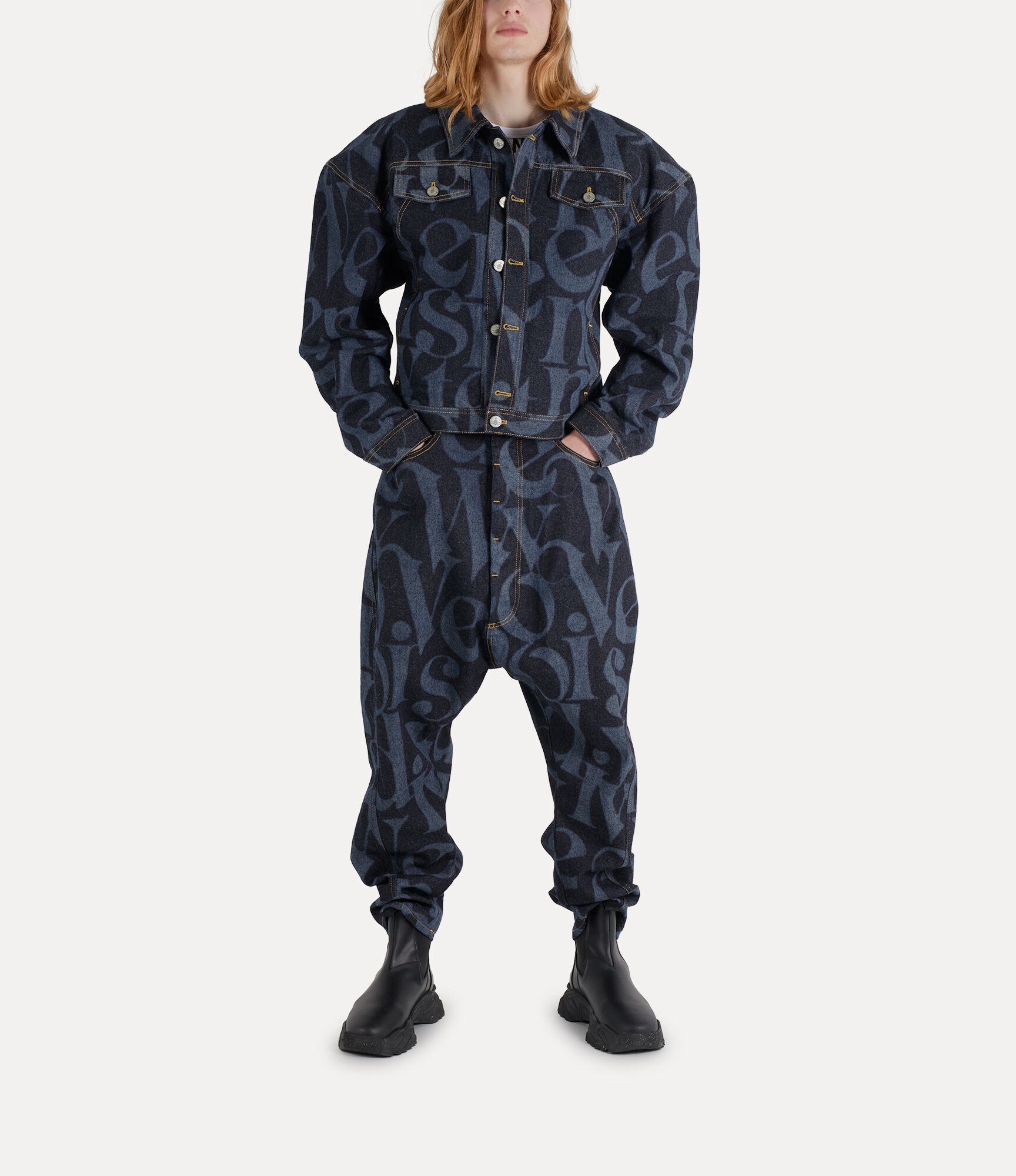 DENIM BOXER JACKET - 5