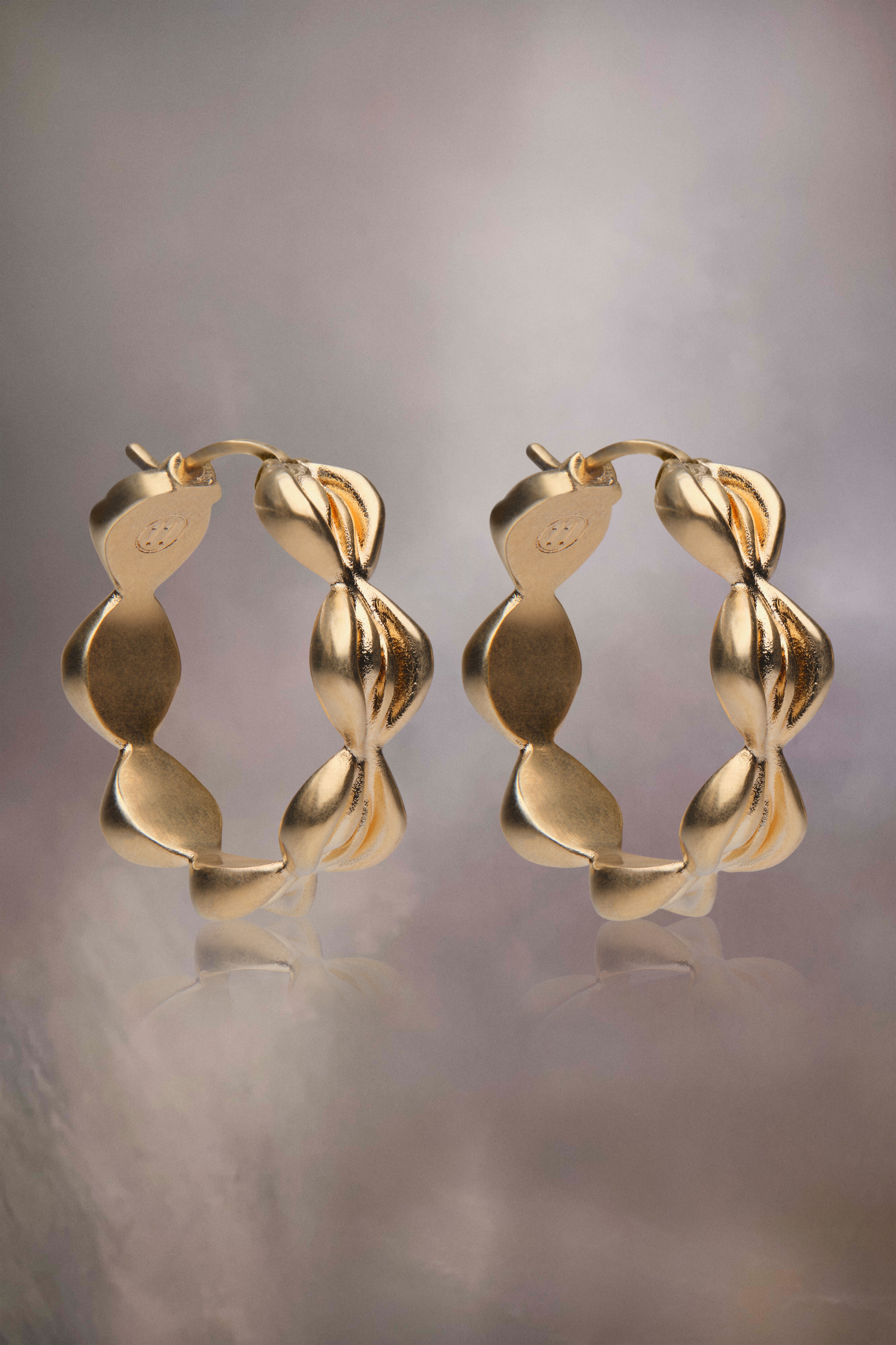 Timeless hoop earrings - 2