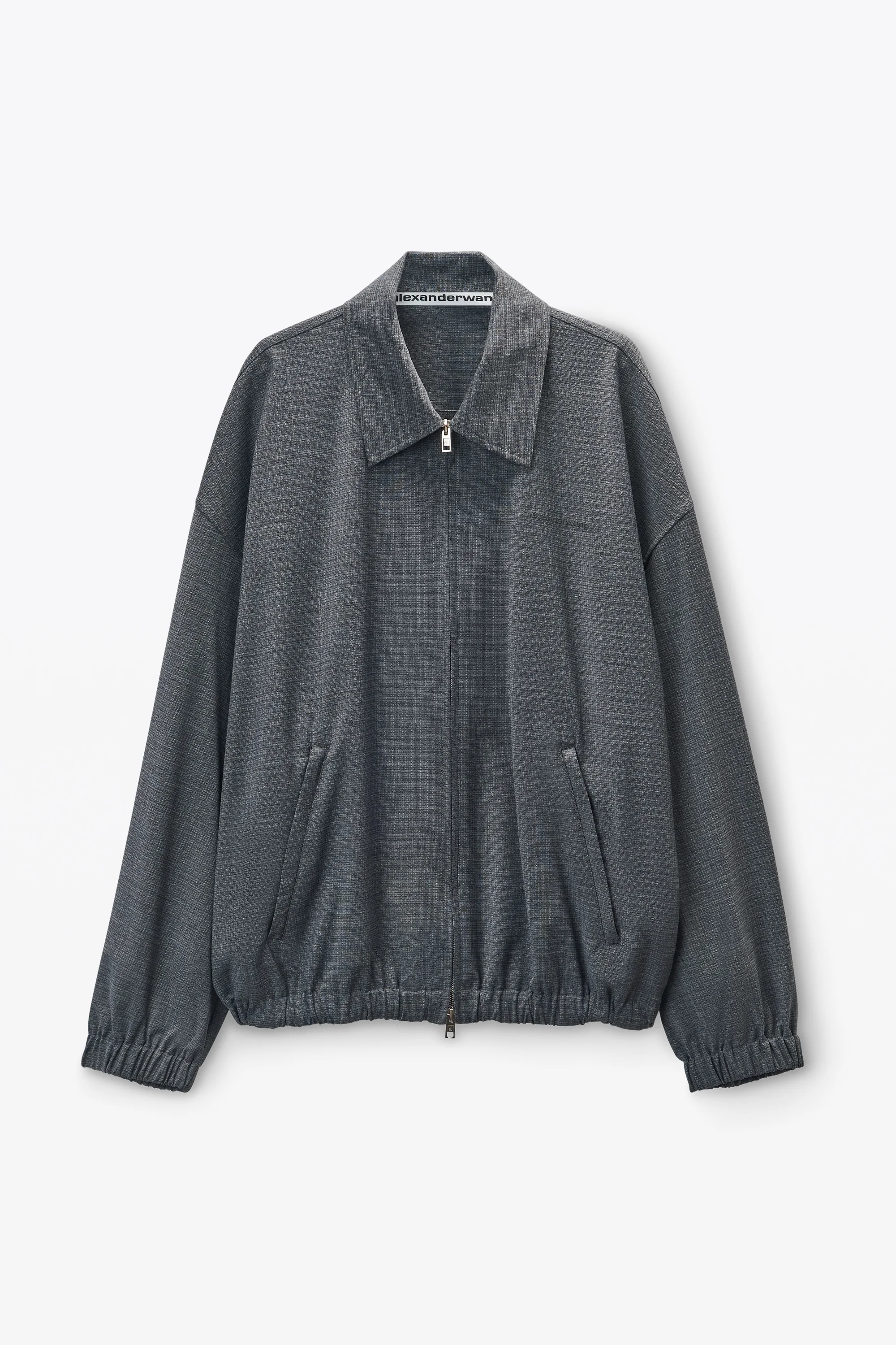 Dark Grey Logo Track Jacket - 1