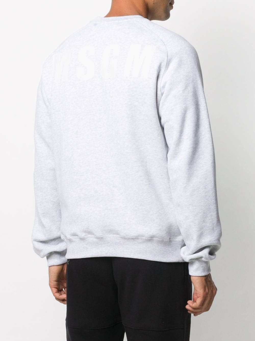 logo print sweatshirt - 4