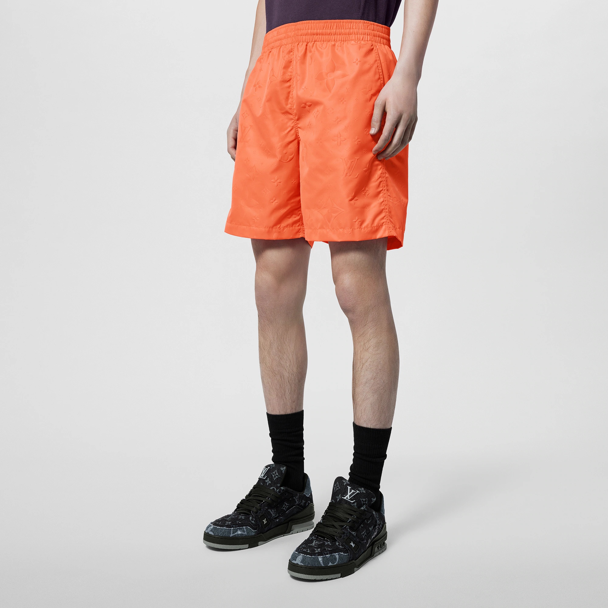 Monogram Nylon Swim Board Shorts - 5