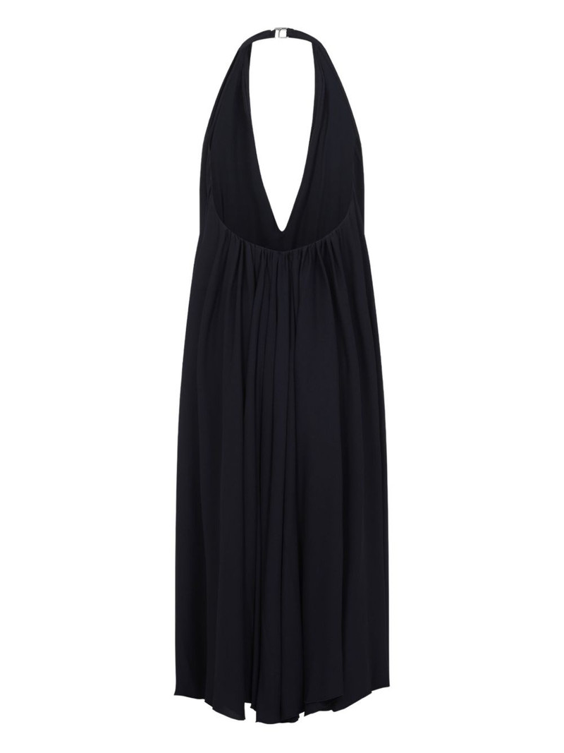 JACQUEMUS halterneck midi dress outlook