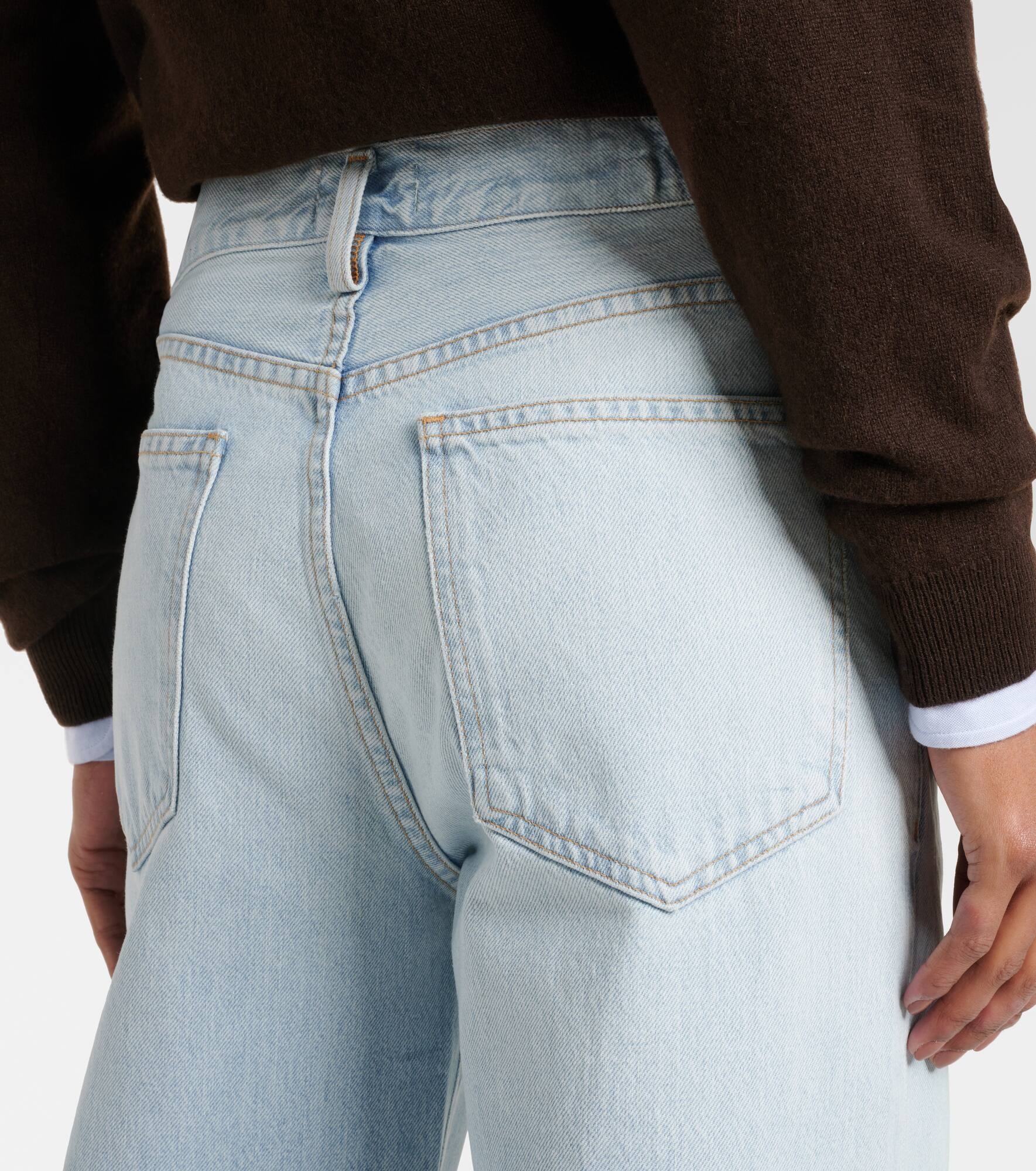 Shona high-rise wide-leg jeans - 6