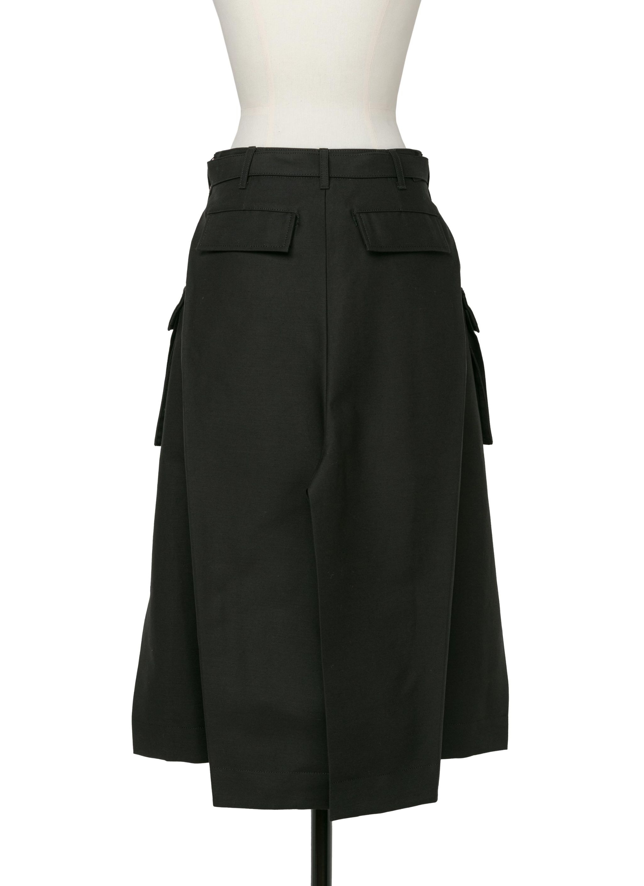 国内より1WEEK【sacai】WTAPS Cotton Back Satin Skirt sacai WTAPS Cotton Back Satin Skirt | REVERSIBLE