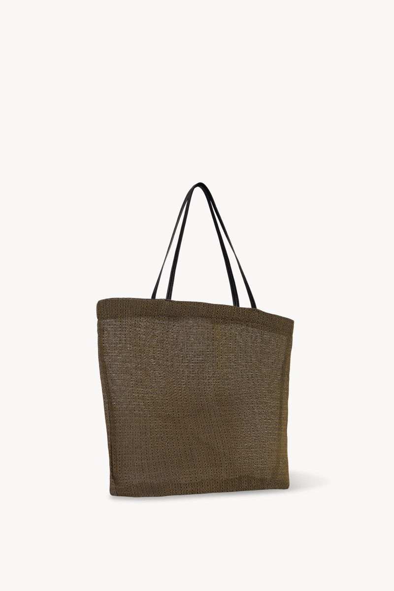 The Row Barn Tote Bag in Mesh outlook